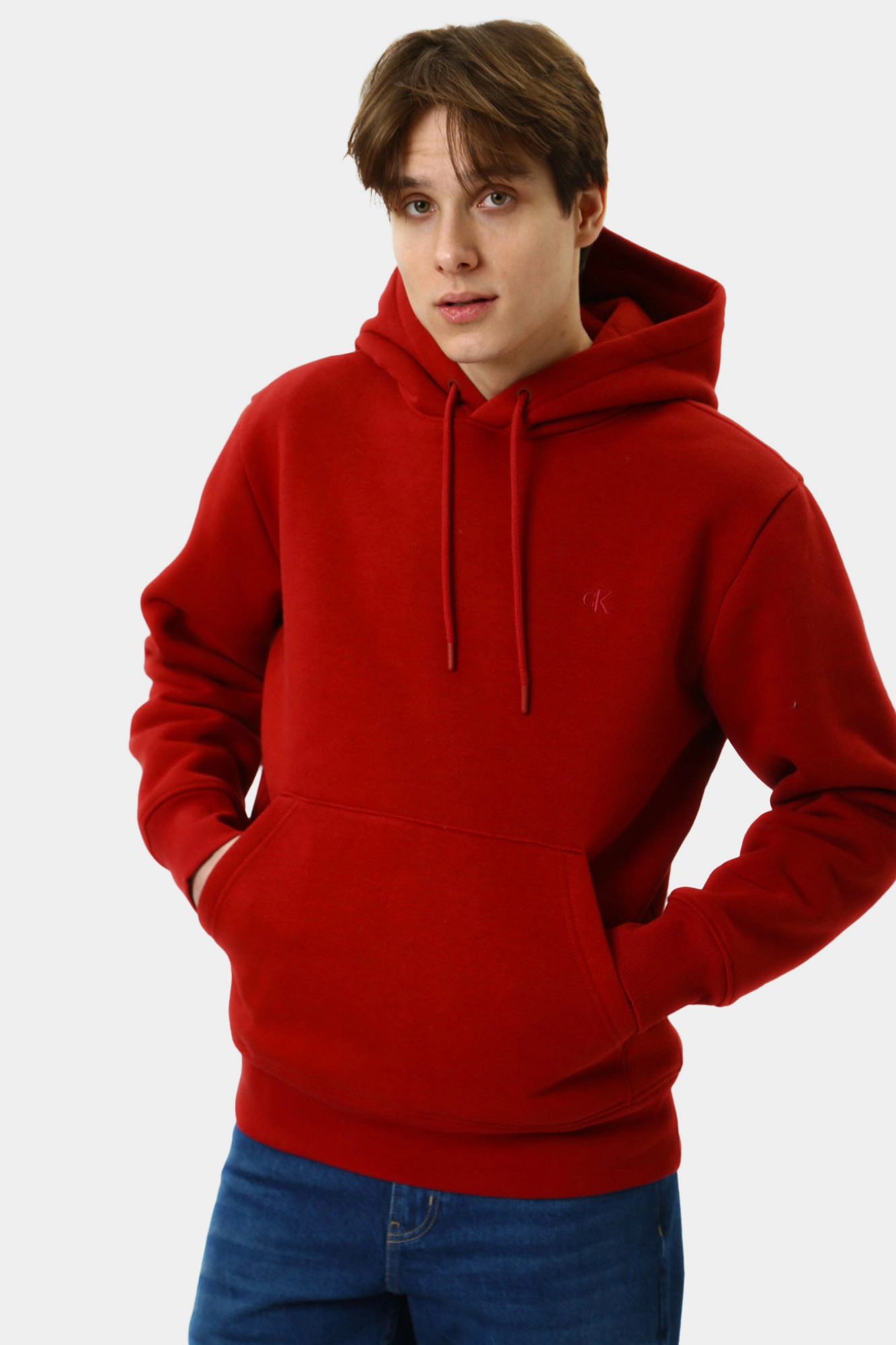 J30J326459 Худи Calvin Klein Jeans Красный