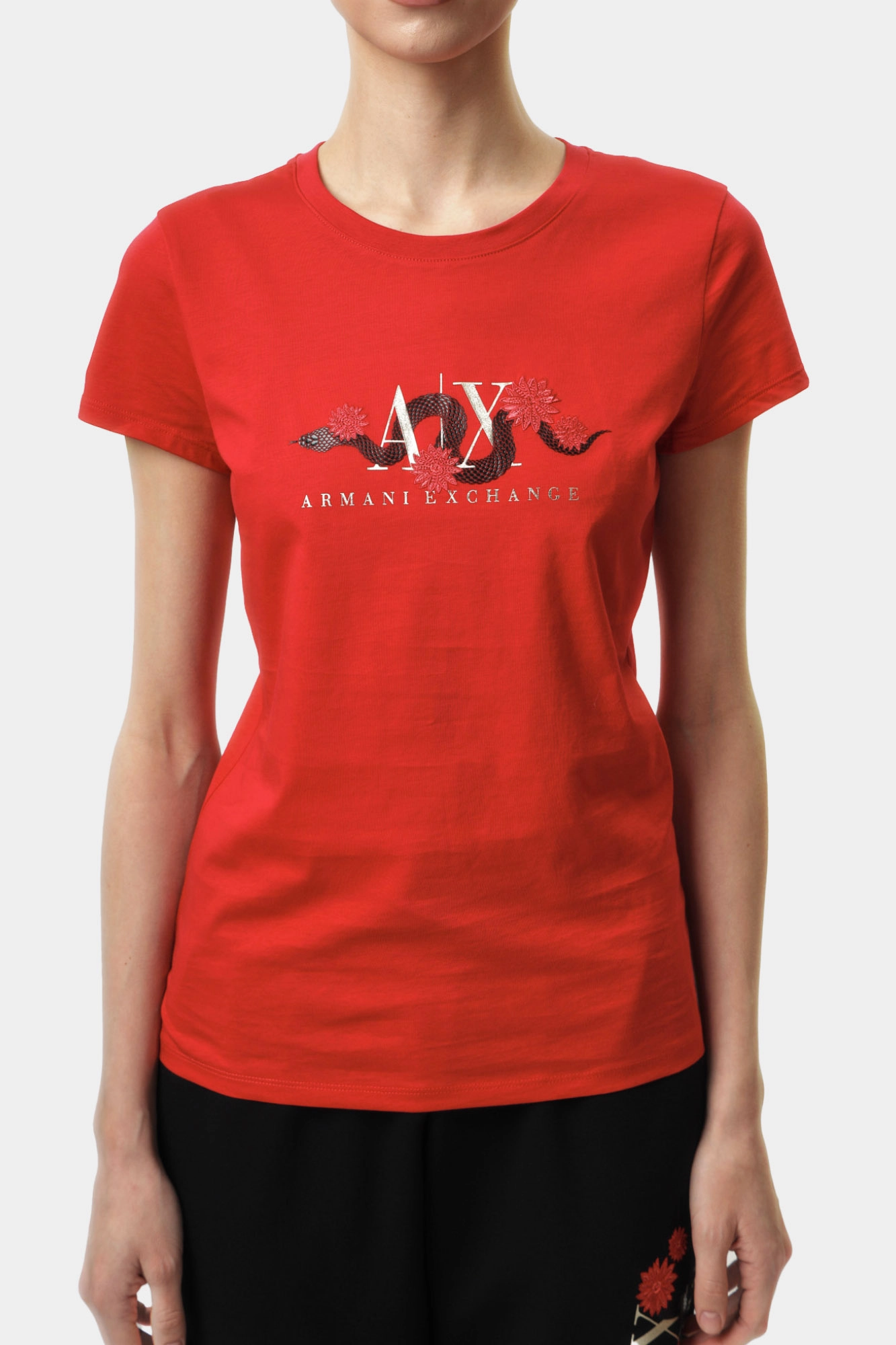 XW000315_AF10364 футболка armani exchange