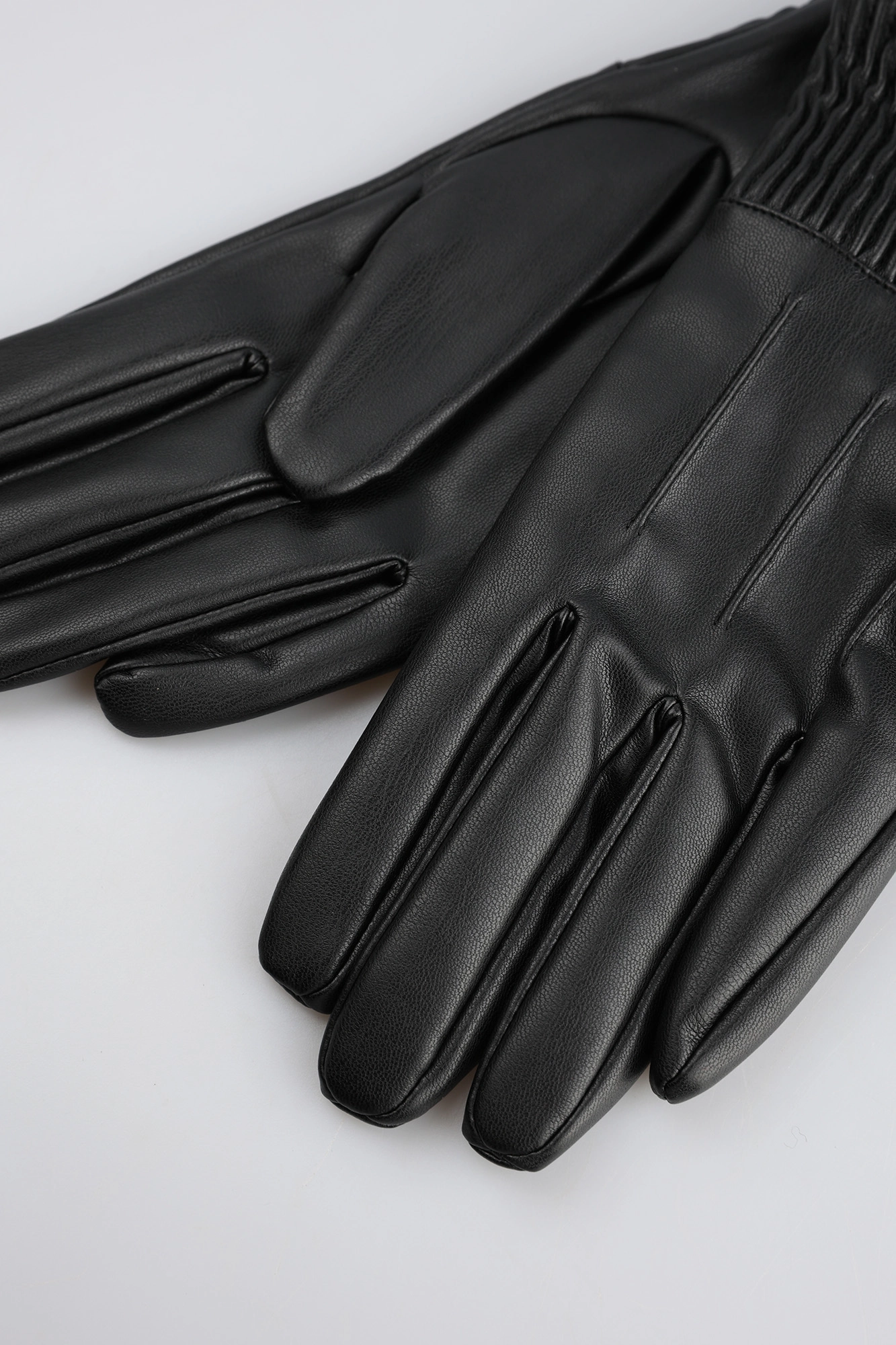 57Z00273-9Y099999 Перчатки кожаные Trussardi Черный