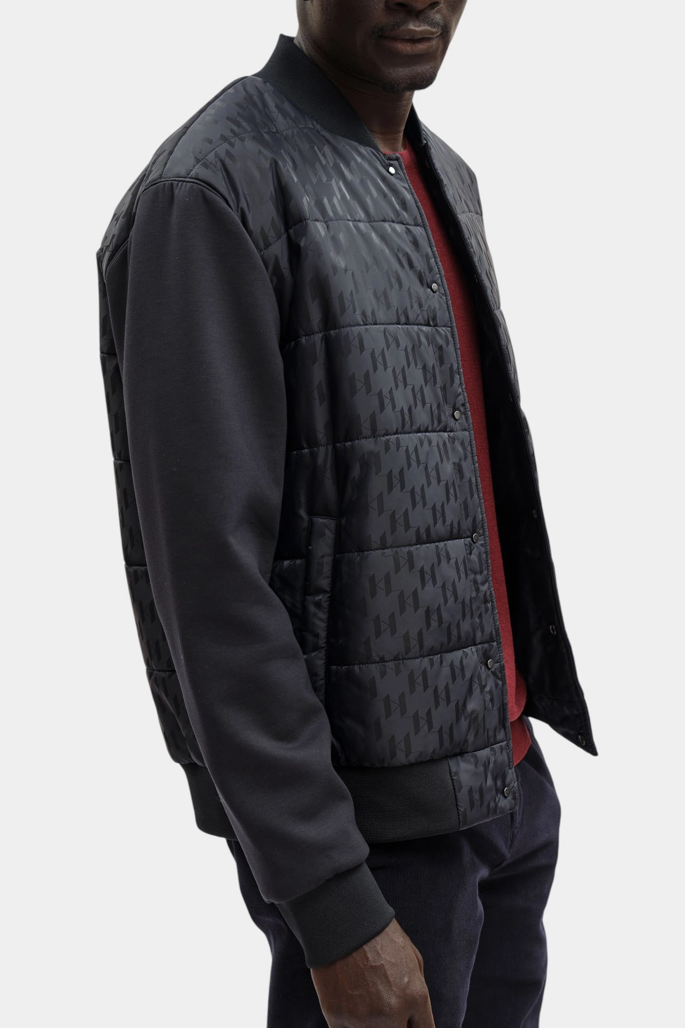 554504_505064 Бомбер Karl Lagerfeld Синий