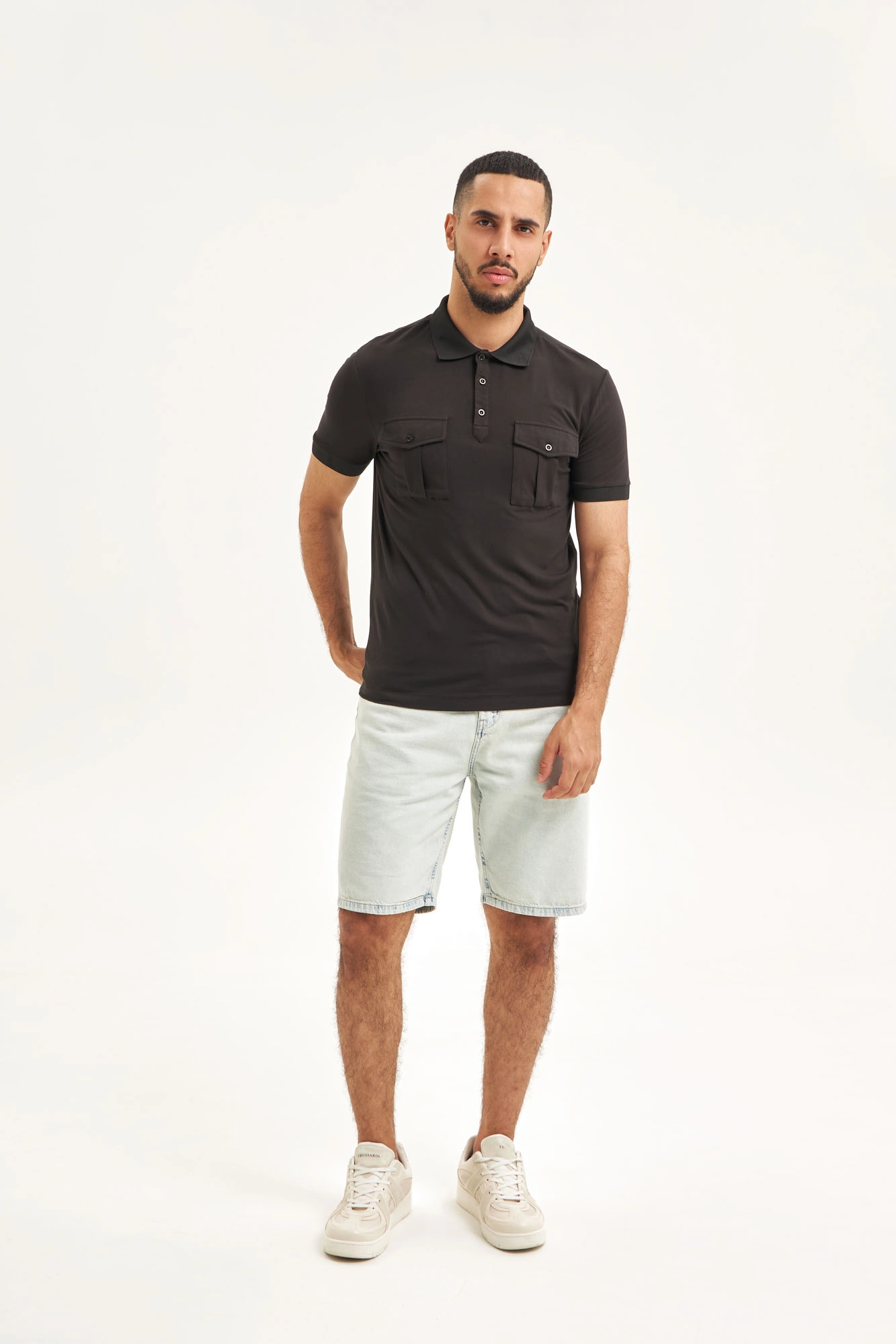 VM-ERK-22-035 Поло Van Mich Черный