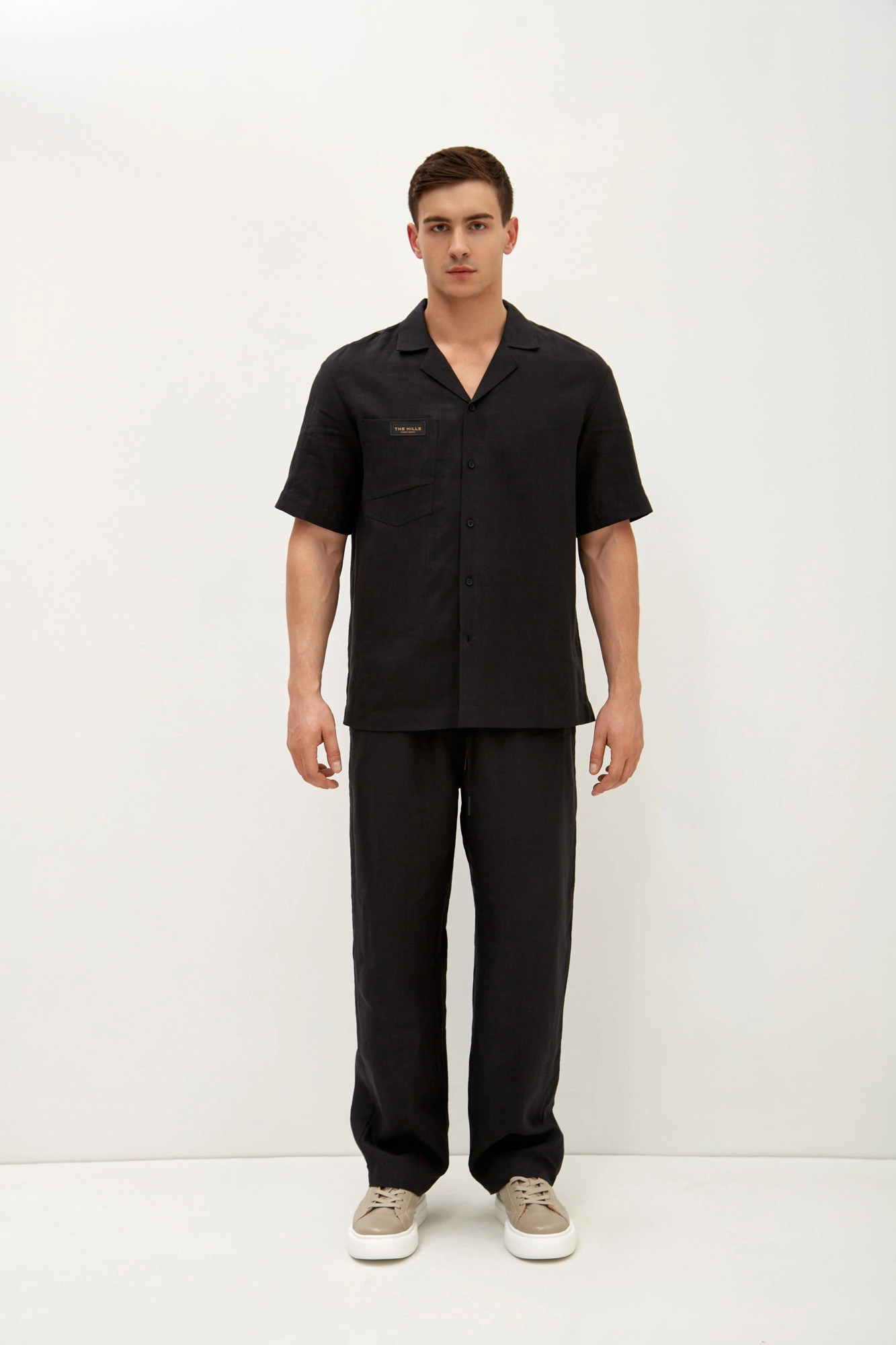 M-241-P-56-1068 Брюки The Hills Черный