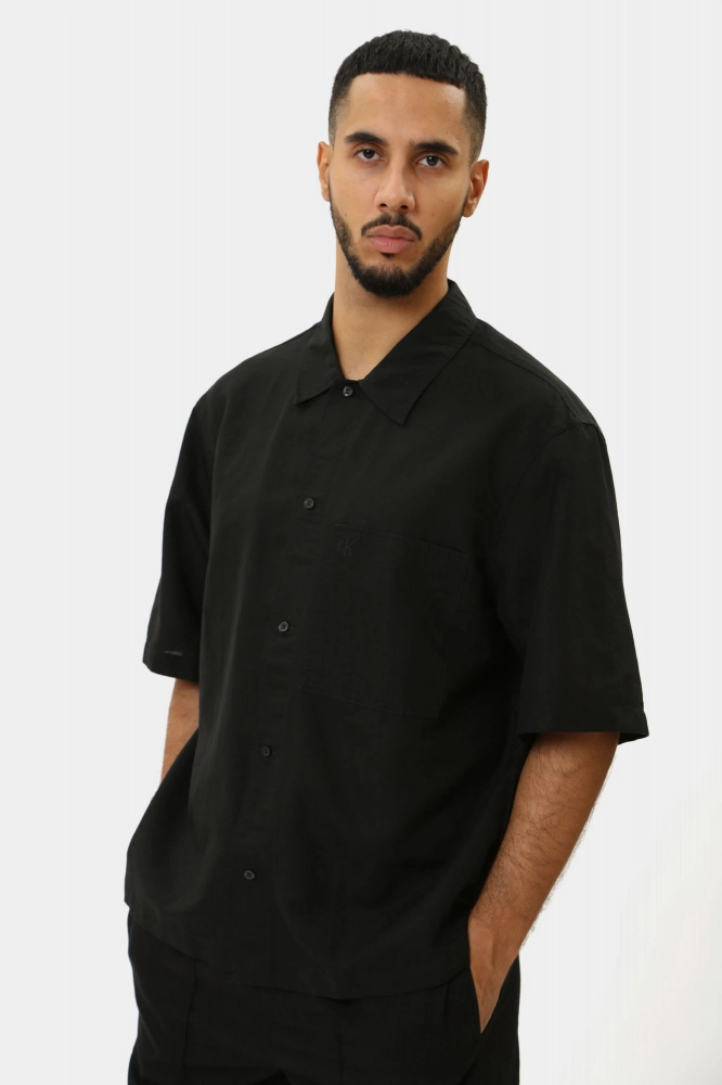 Ремень Bikkembergs Натуральная кожа Черный