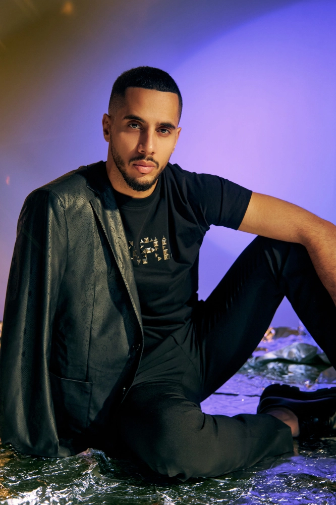 Брюки спортивные Karl Lagerfeld Смесовый хлопок Серый