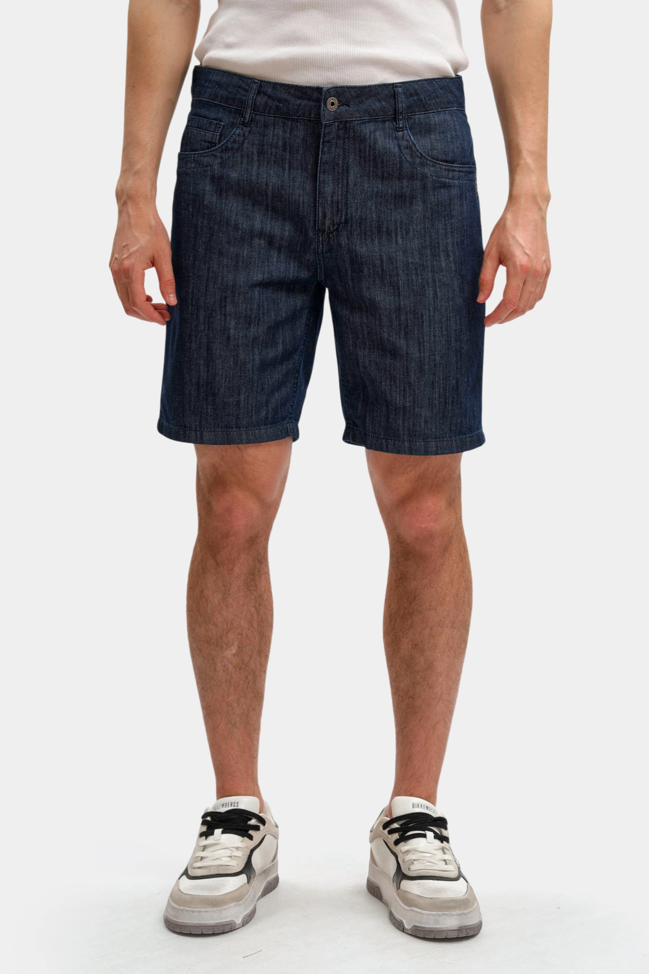 BMD1655R Шорты джинсовые Bikkembergs Синий