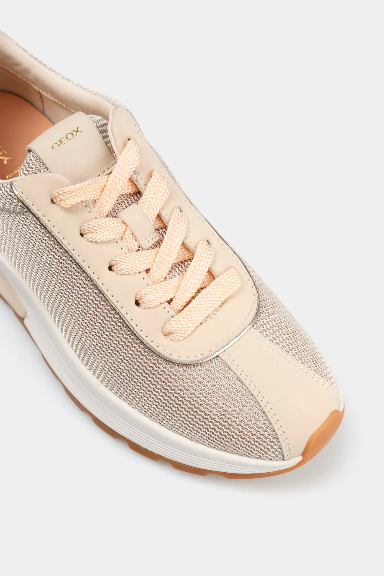 D655JA0LY66 Кроссовки Geox Бежевый