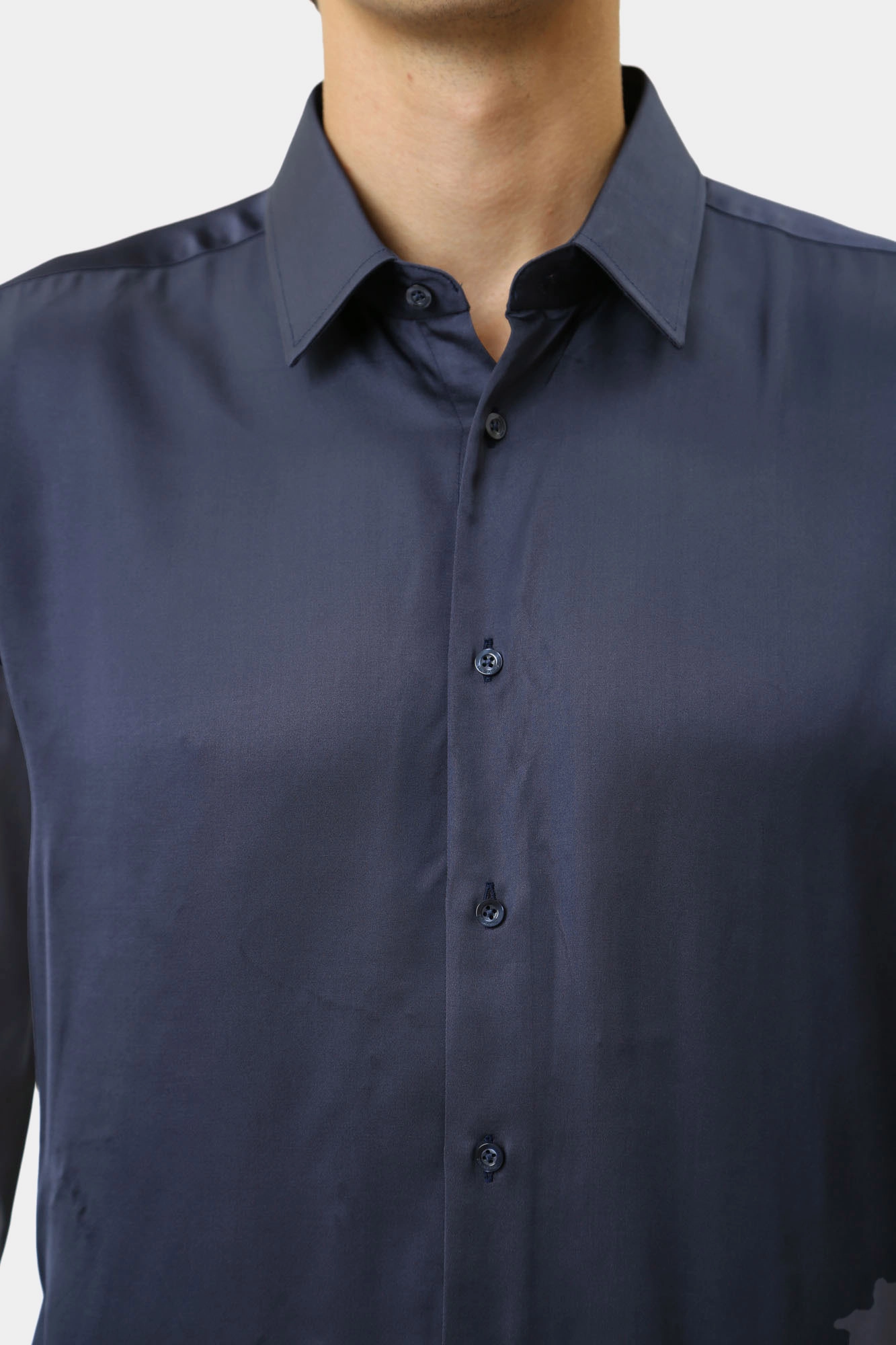 544634_605000 Сорочка д/р Karl Lagerfeld Синий