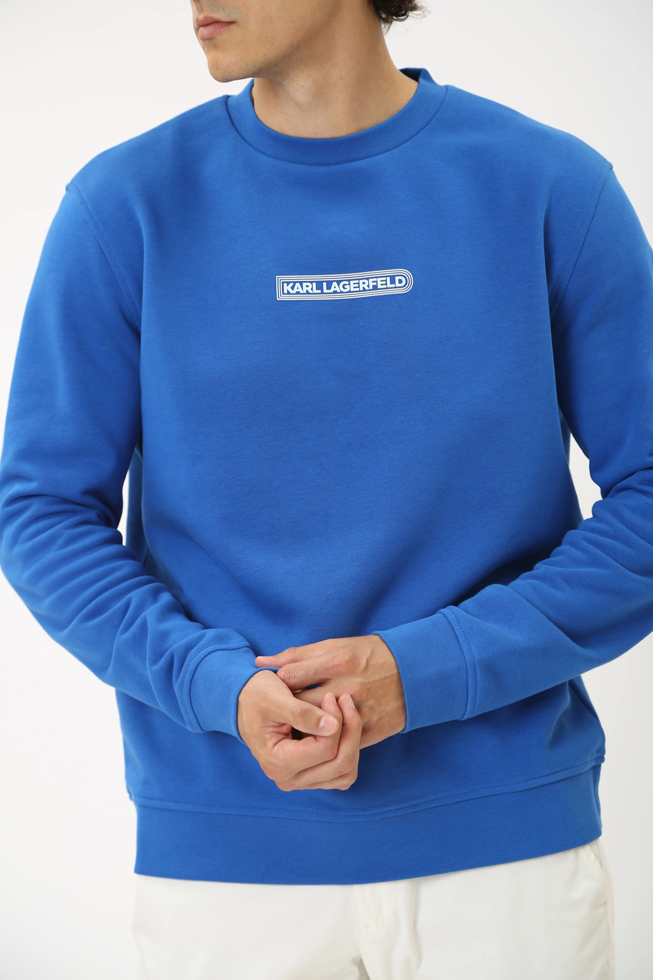 543910_705089 Свитшот Karl Lagerfeld Голубой