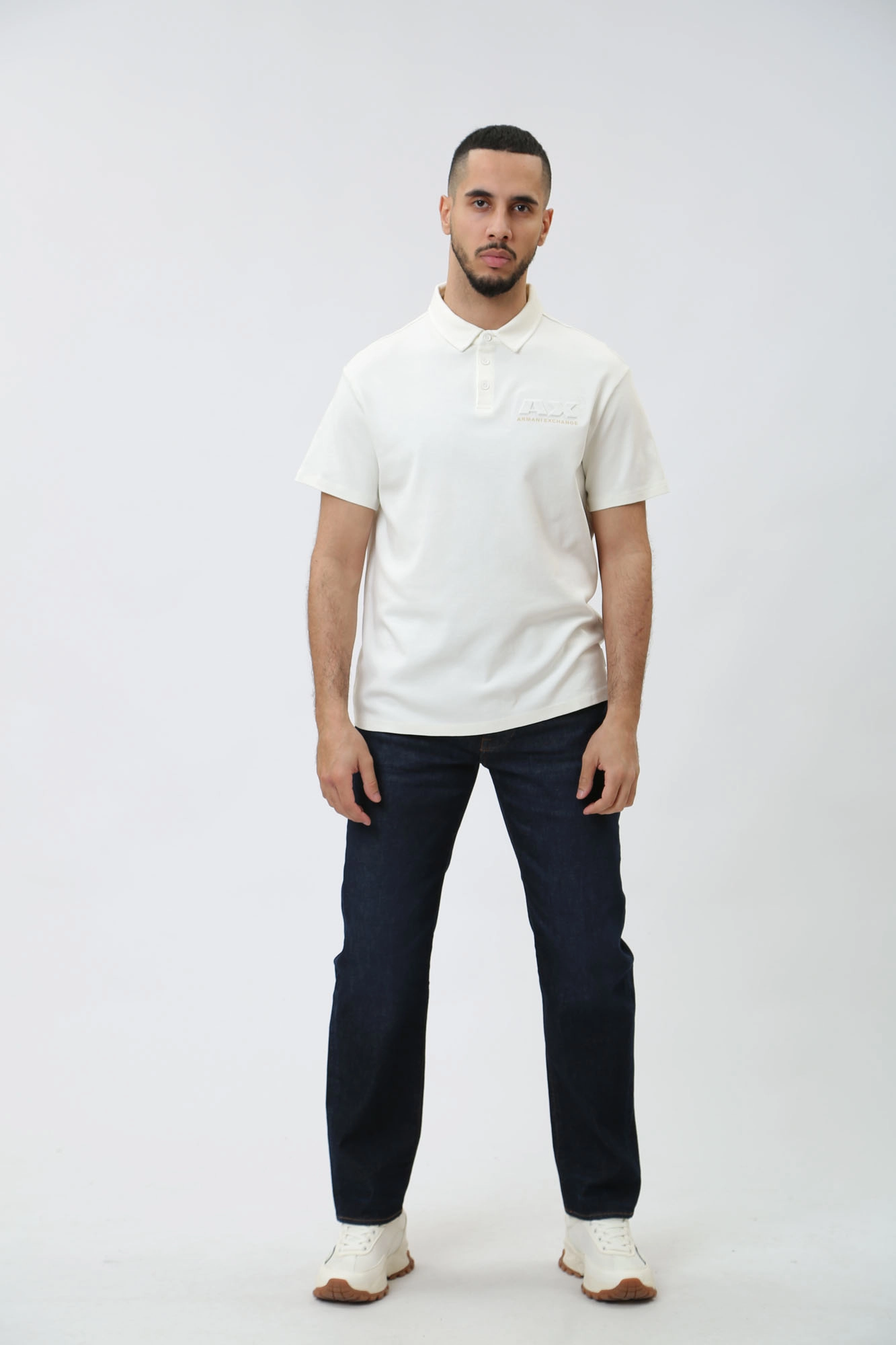 3DZFAA_ZJUAZ Поло Armani Exchange Белый