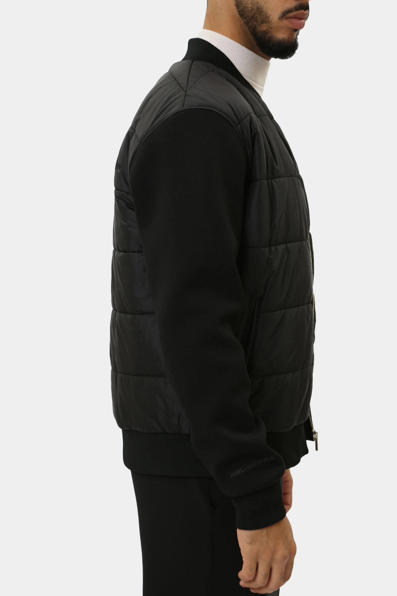 544561_505062 Бомбер Karl Lagerfeld Черный