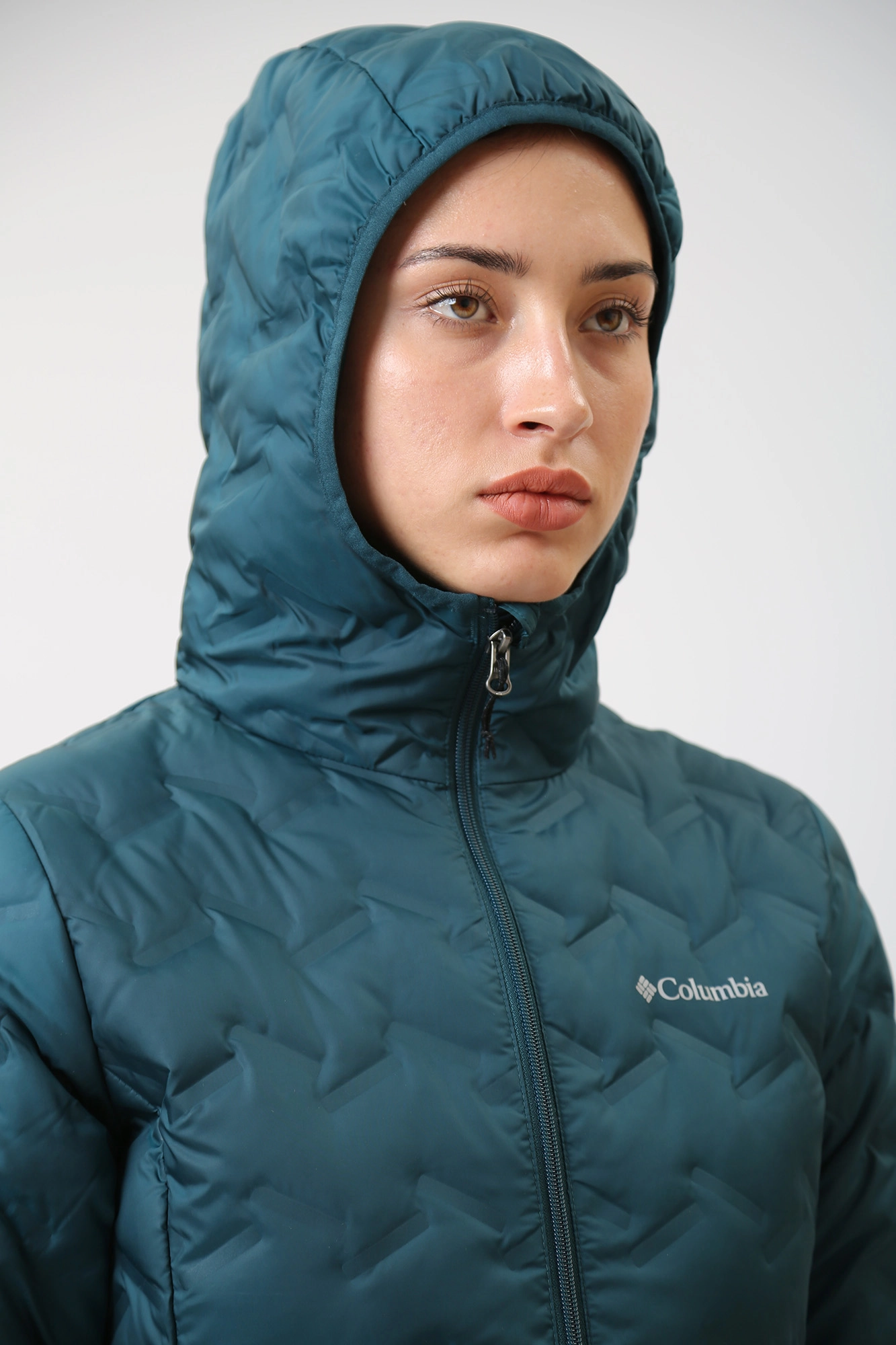 1875931 пуховик delta ridge™ down hooded jacket columbia 