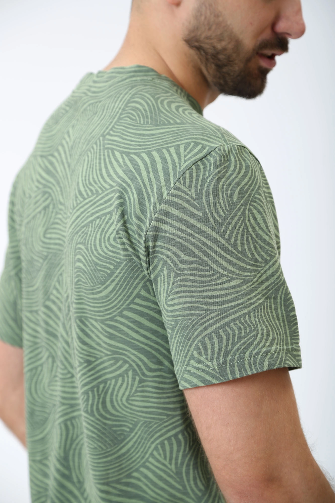 1014945 Футболка Mustang Зеленый