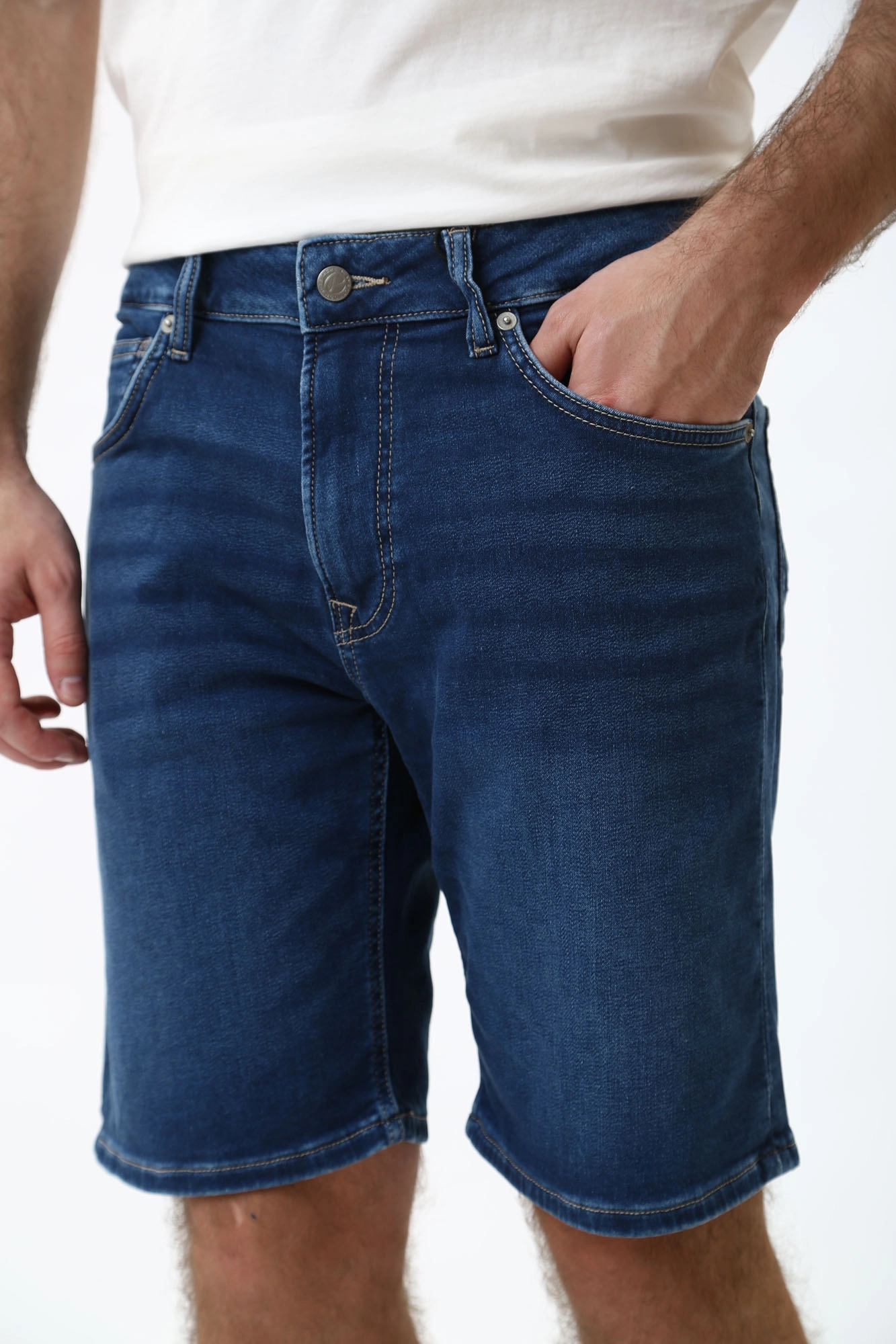 PM801085 Шорты джинсовые Pepe Jeans Синий