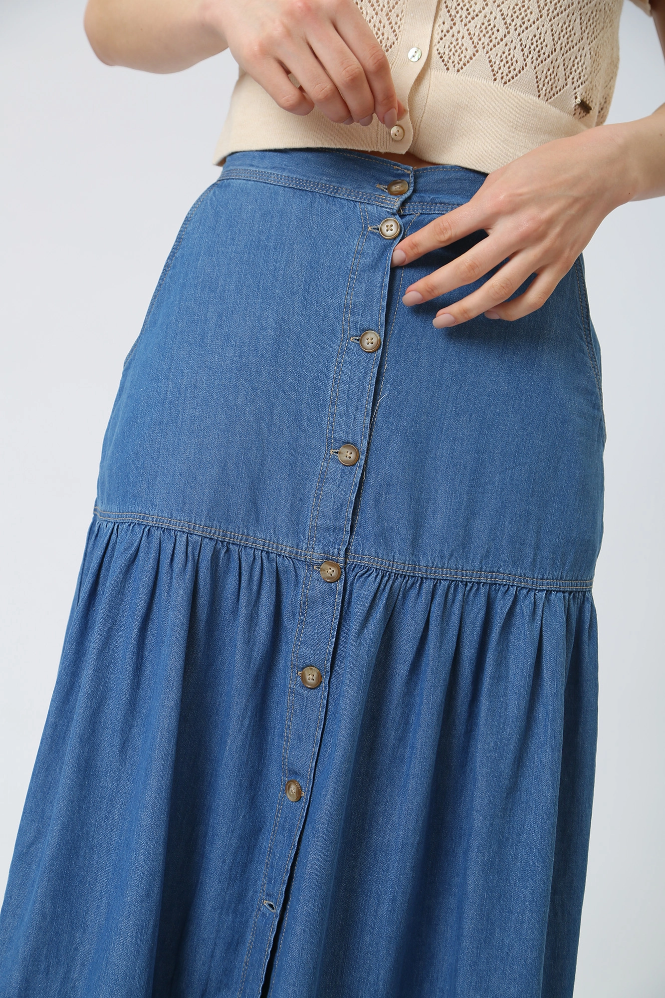 PL901049 юбка джинсовая pepe jeans 