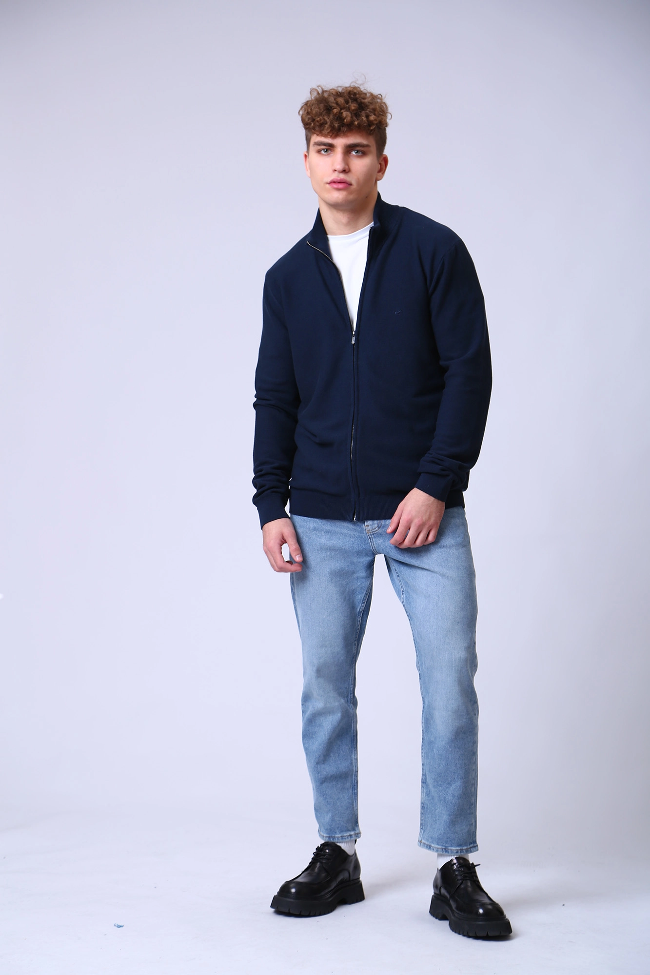 1012797 Кардиган Mustang Синий