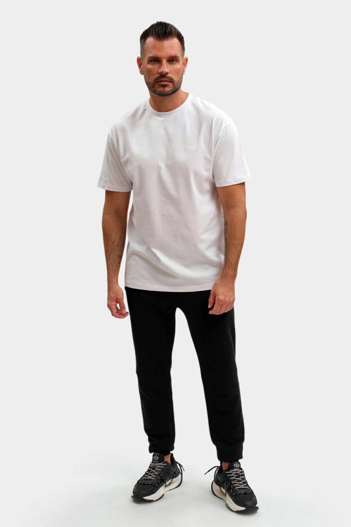 BMT1569 Футболка Bikkembergs Белый