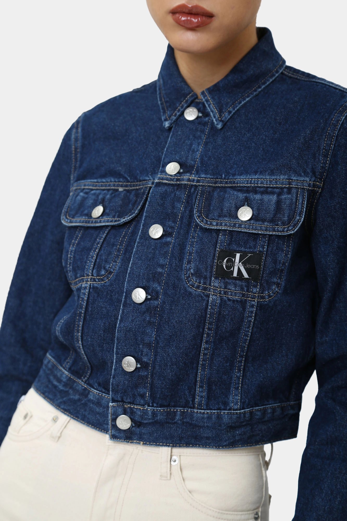 J20J223670 куртка джинсовая calvin klein jeans 