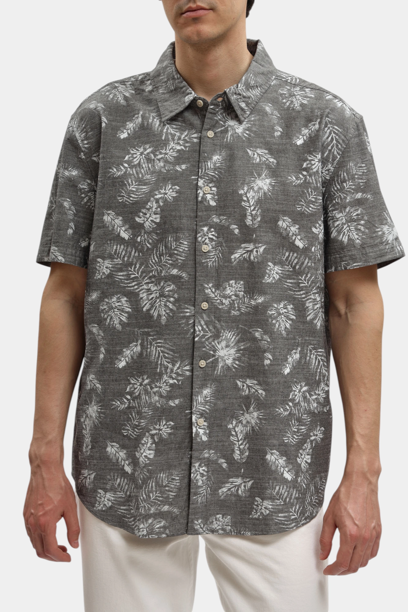 1017850 Рубашка Mustang Серый