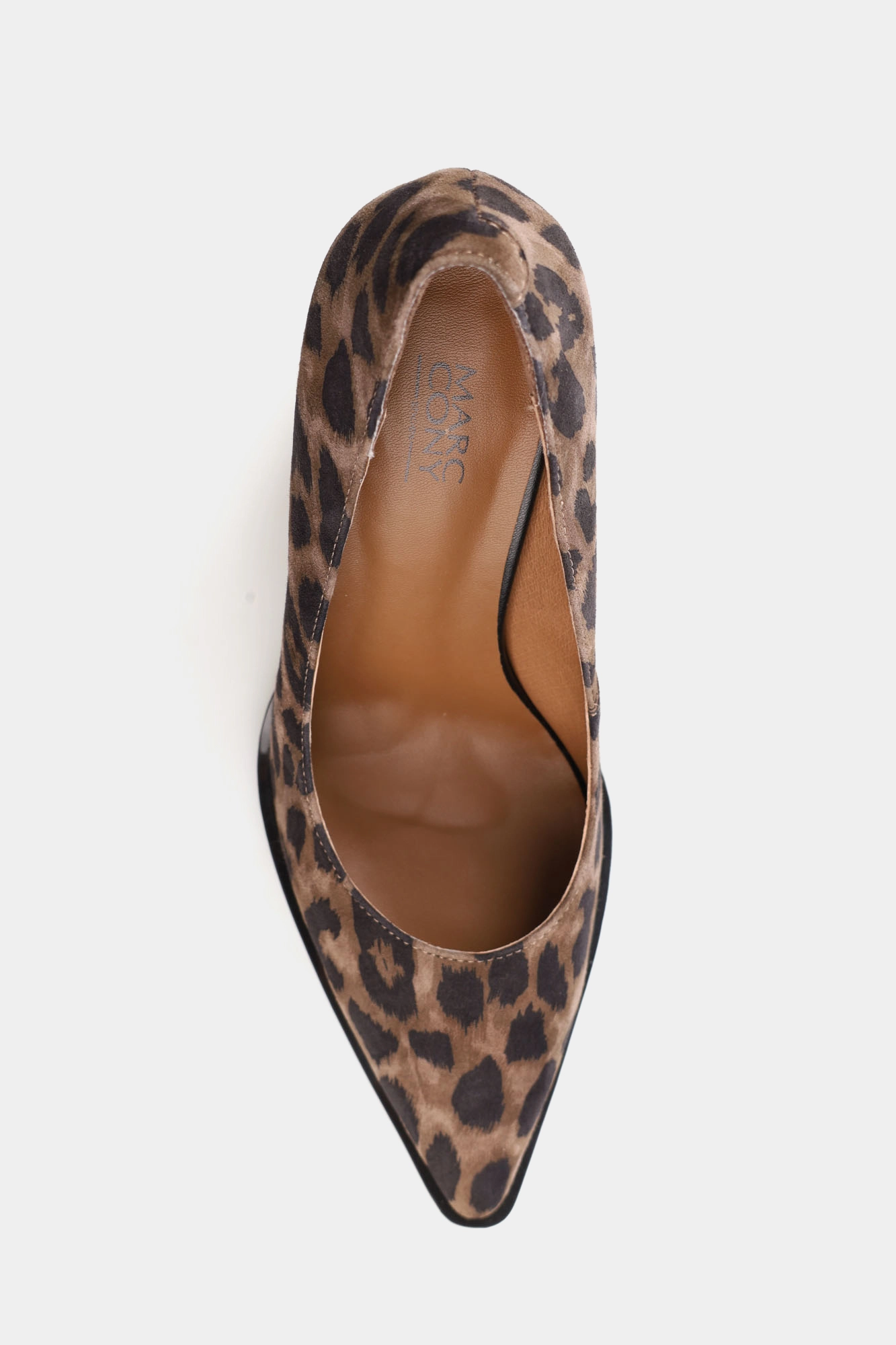 MC19783-WL/8 нат.кожа Туфли лодочки жен велюр кор. Туфли Marc Cony Коричневый