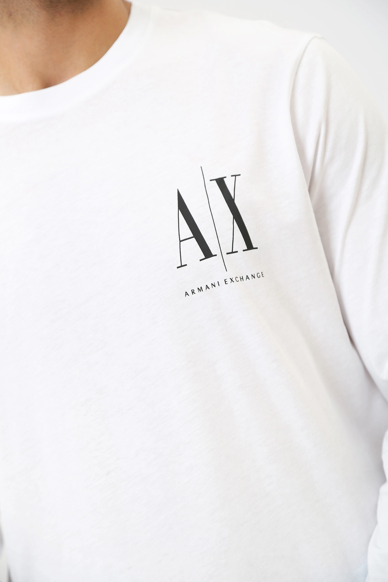 8NZTPL_ZJH4Z Лонгслив Armani Exchange Белый