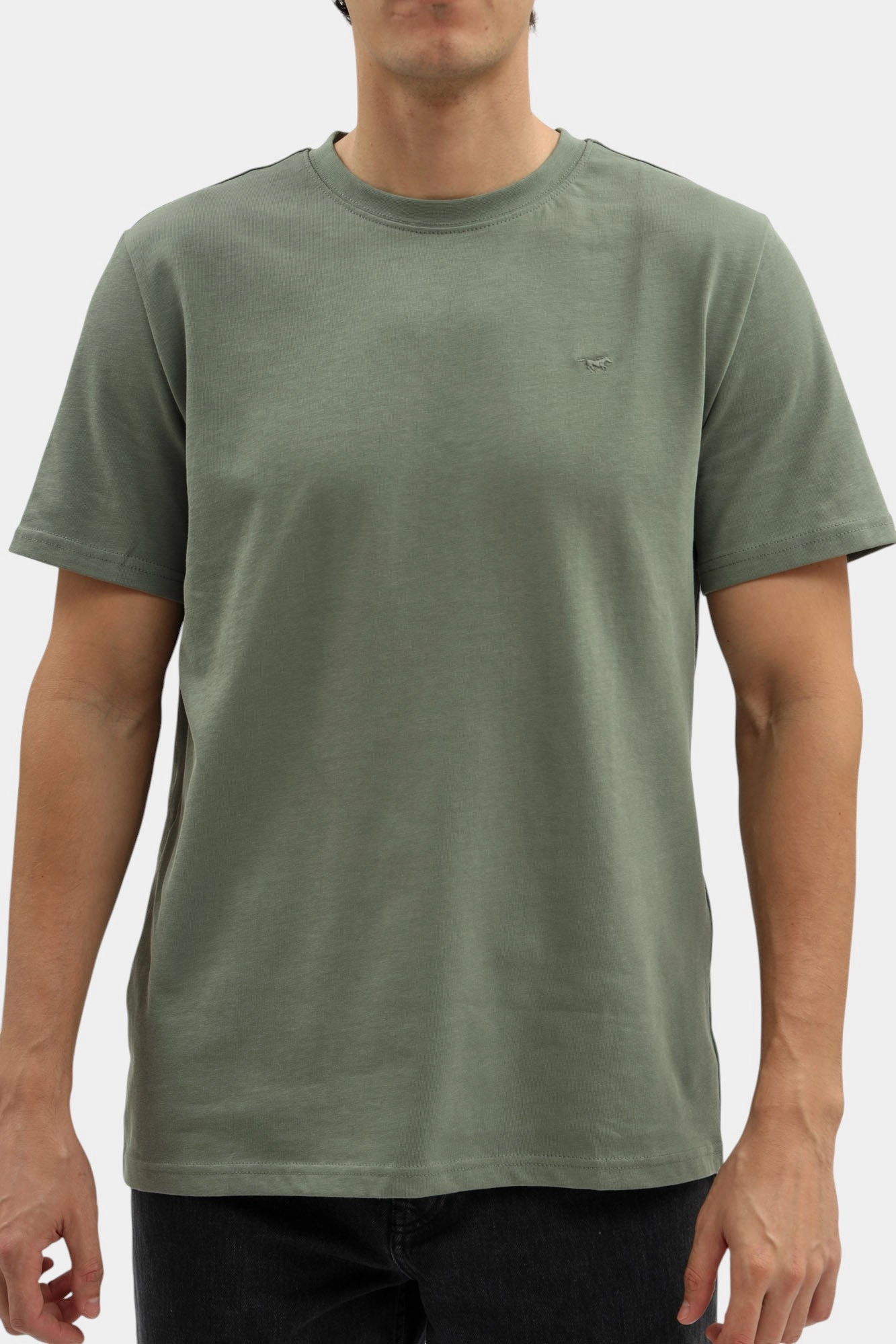 1016870 Футболка Mustang Зеленый