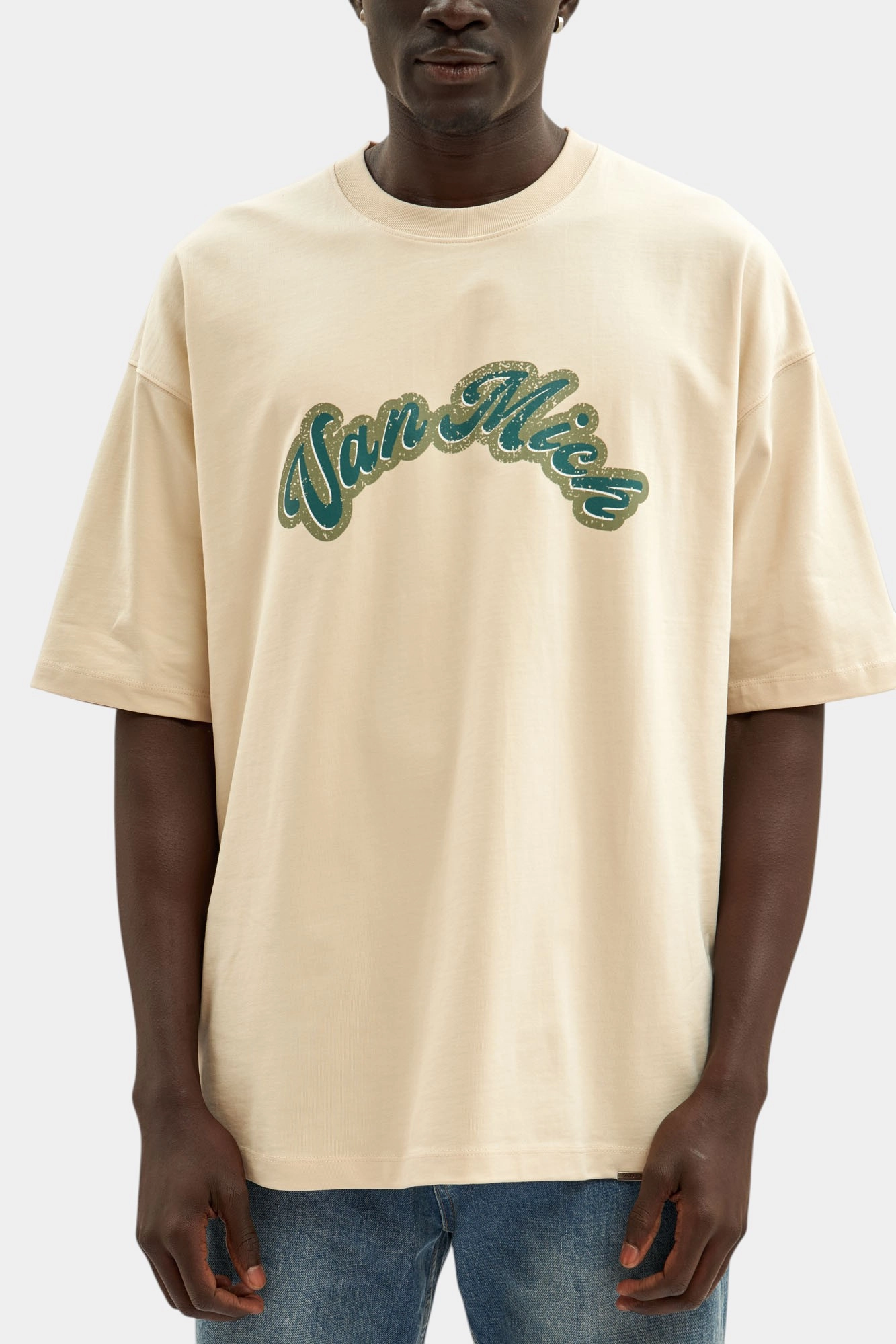 VM-ERK-22-583 Футболка Van Mich Бежевый