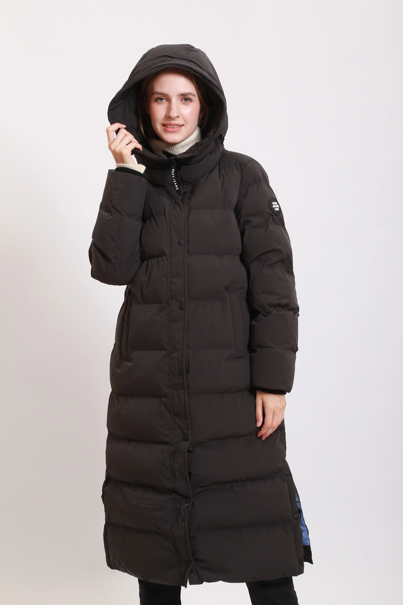 PL401973 куртка удл. утепленная pepe jeans 