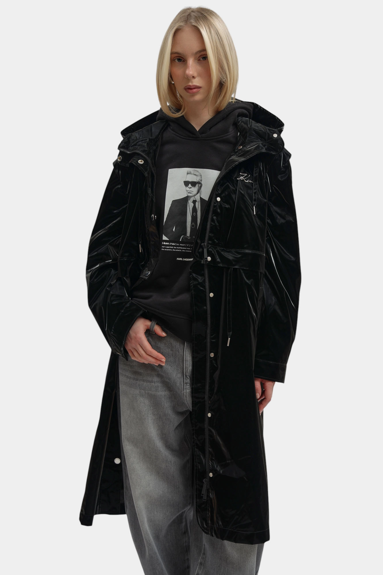 B1W15006 плащ karl lagerfeld 