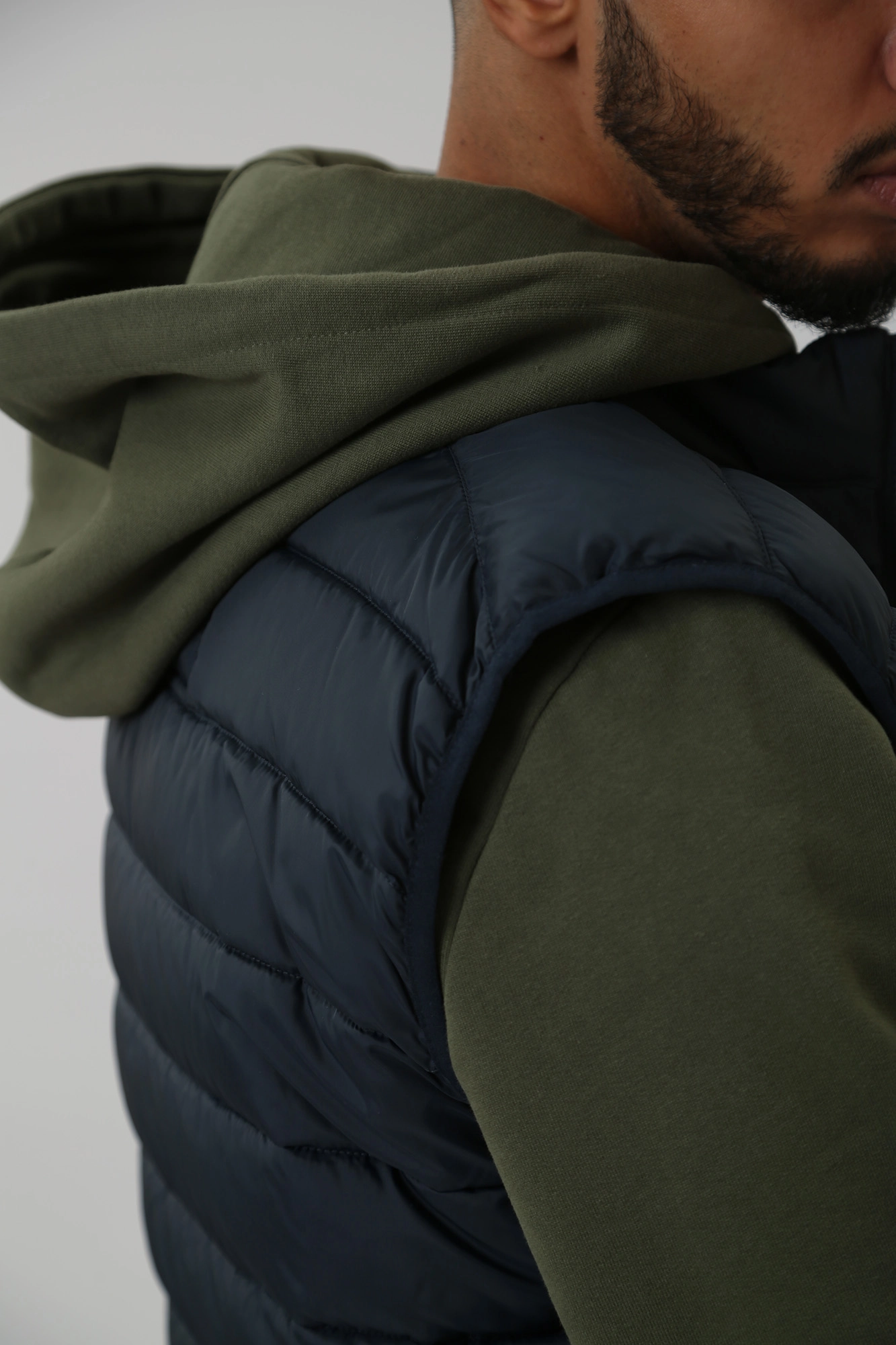 1014169 Жилет утепленный Mustang Синий