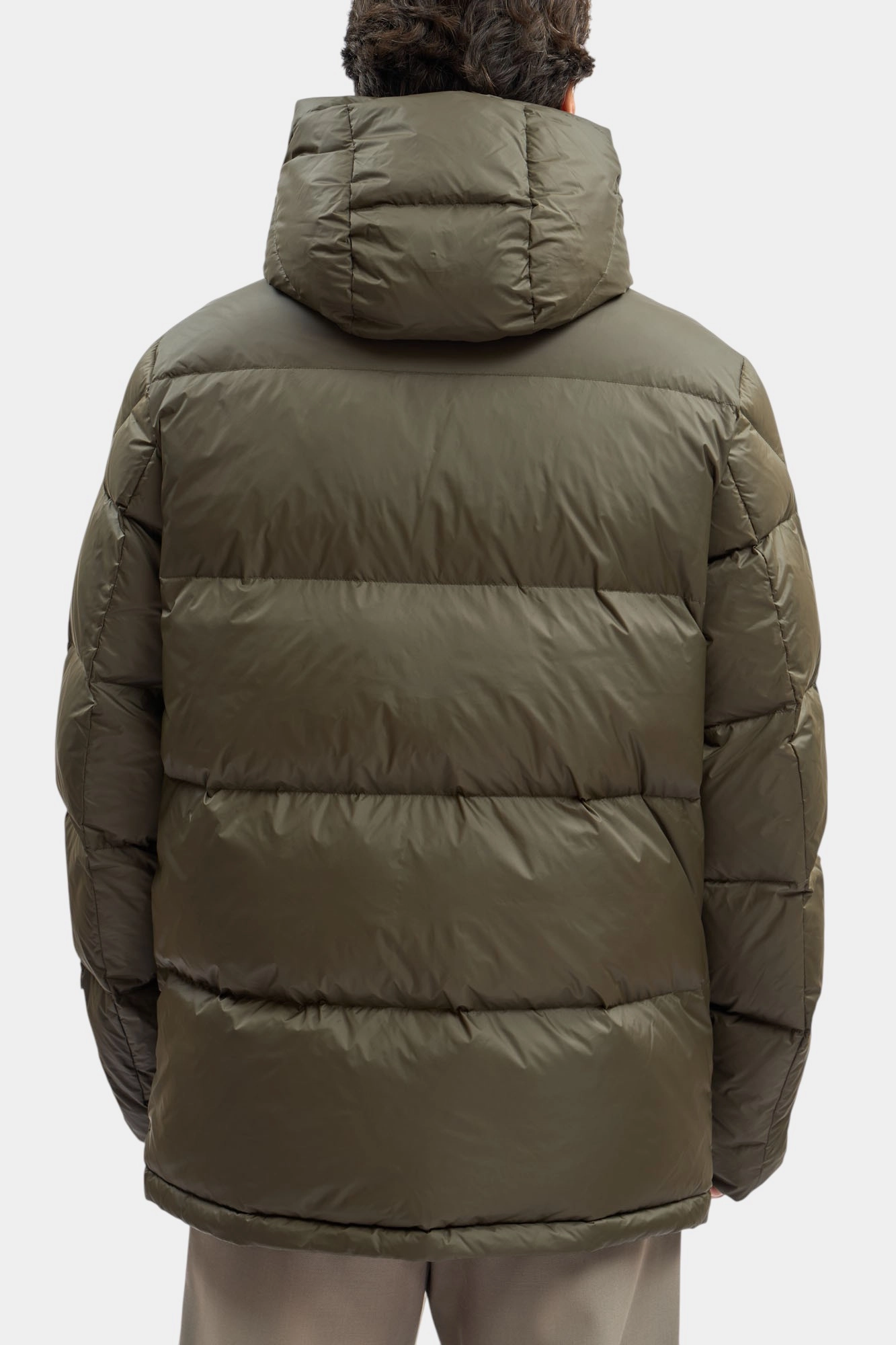 M-KX-252-56-1399 Пуховик The Hills Зеленый