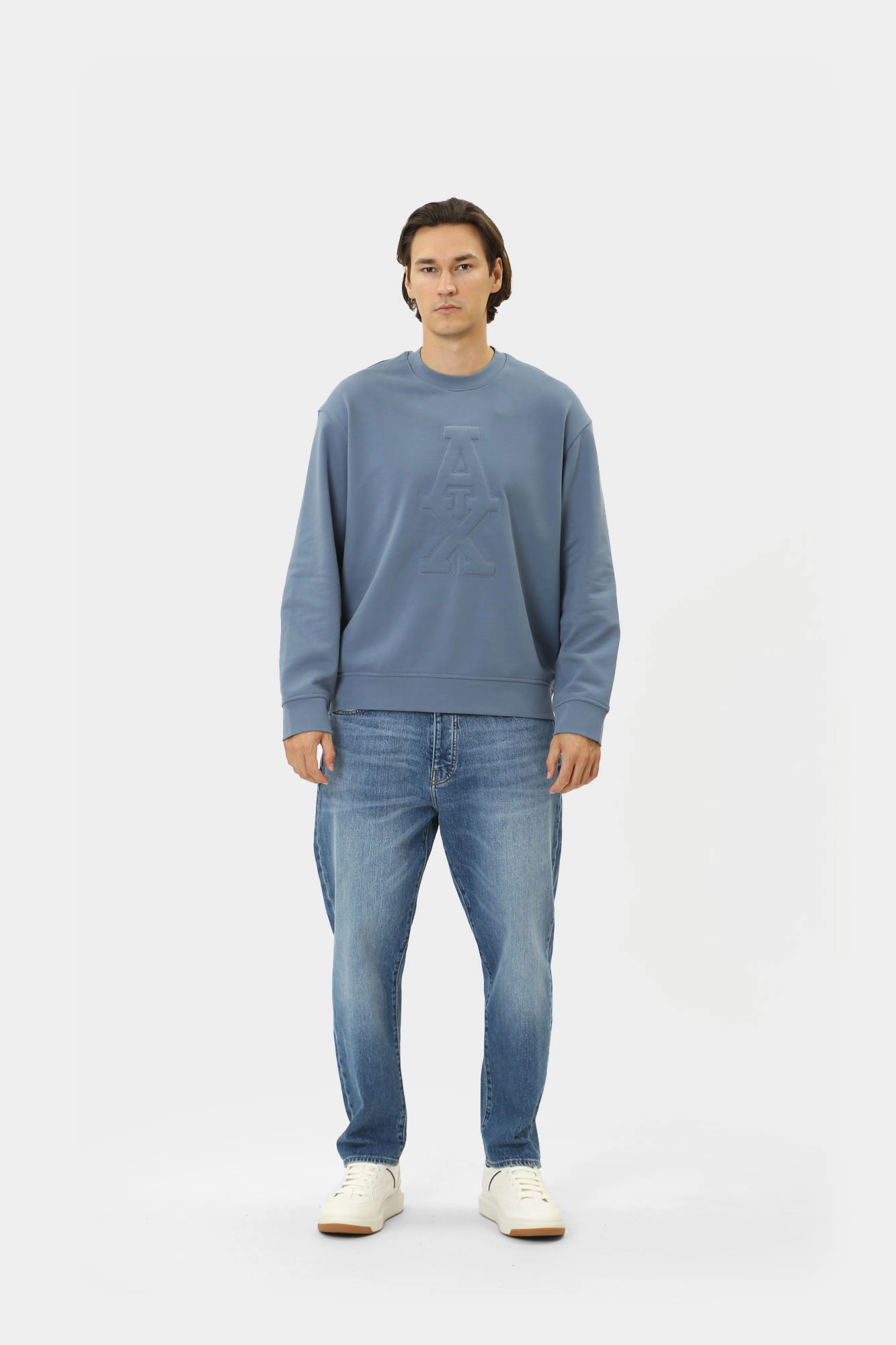 6DZMLF_ZJ4XZ_15DU Свитшот Armani Exchange Голубой