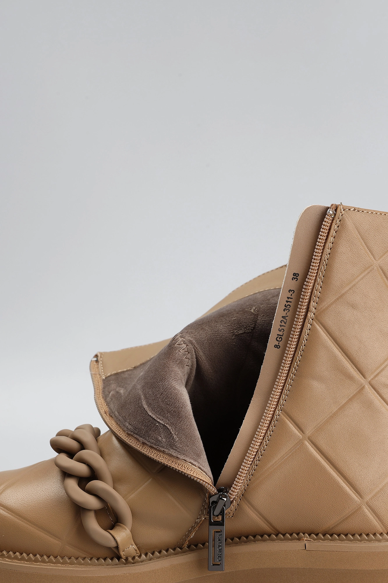 GL512A-3511 Ботинки Graciana Бежевый