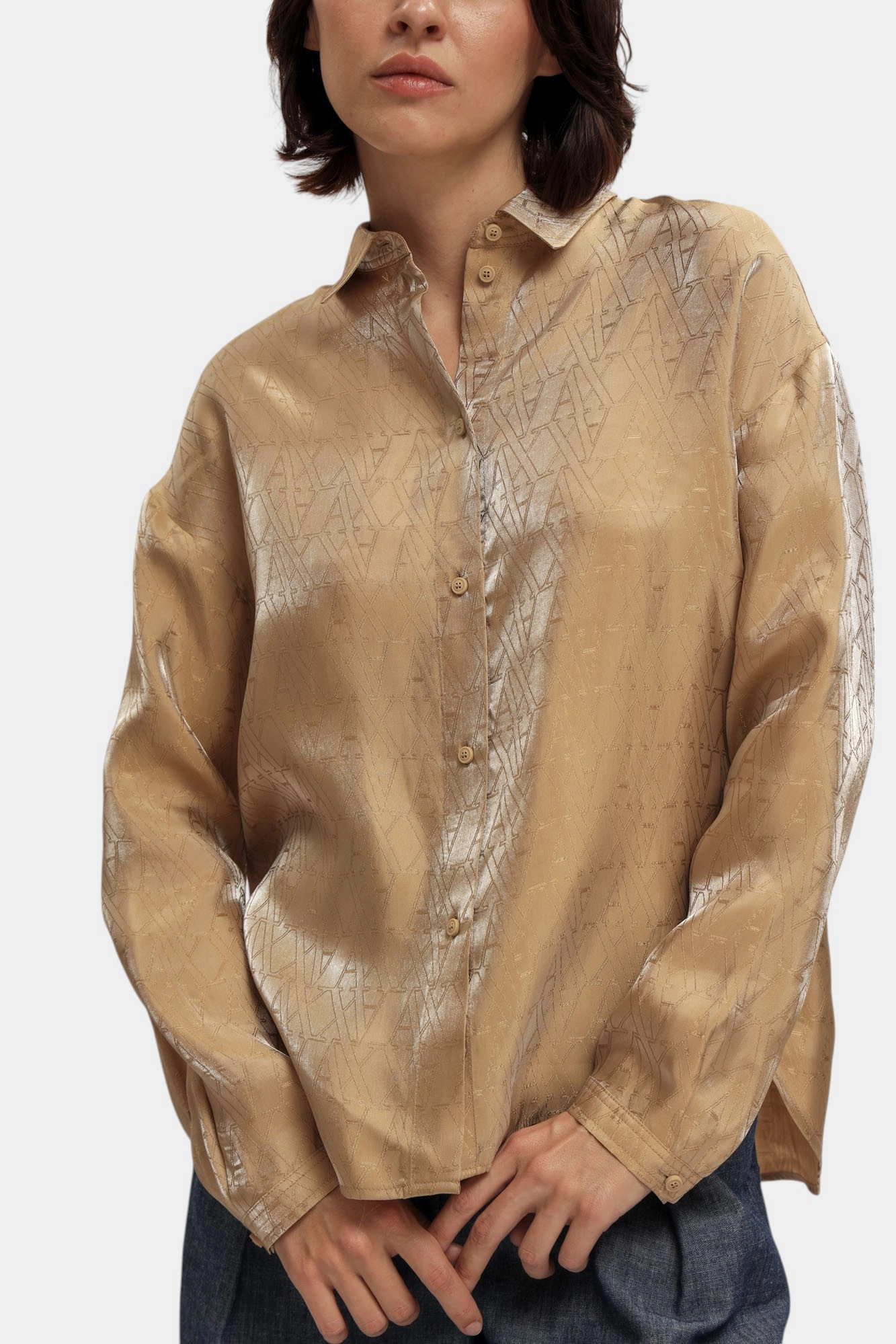 XW000567_AF12055 рубашка armani exchange 