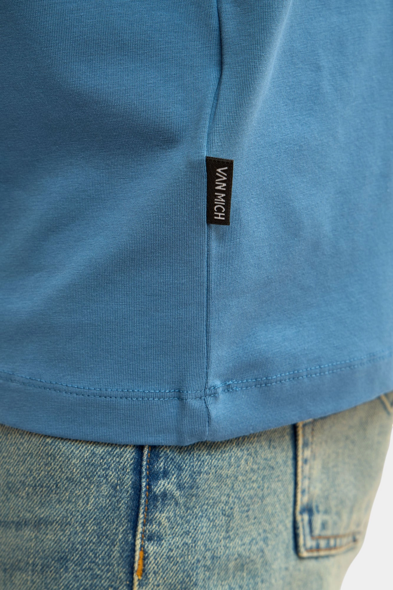 VM-ERK-22-571 Футболка Van Mich Синий