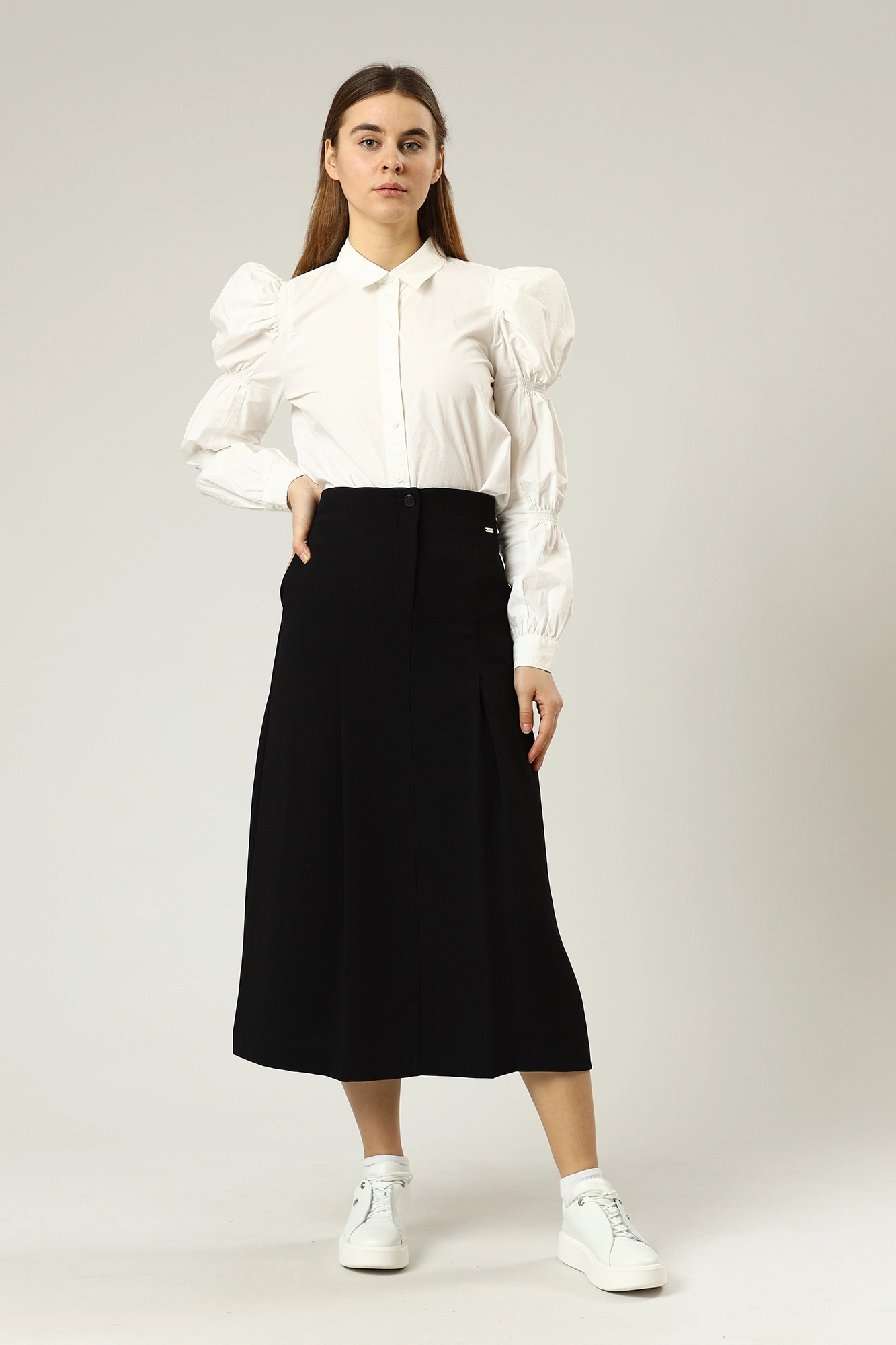 6HYN18_YNPNZ_1200_BLACK юбка armani exchange 