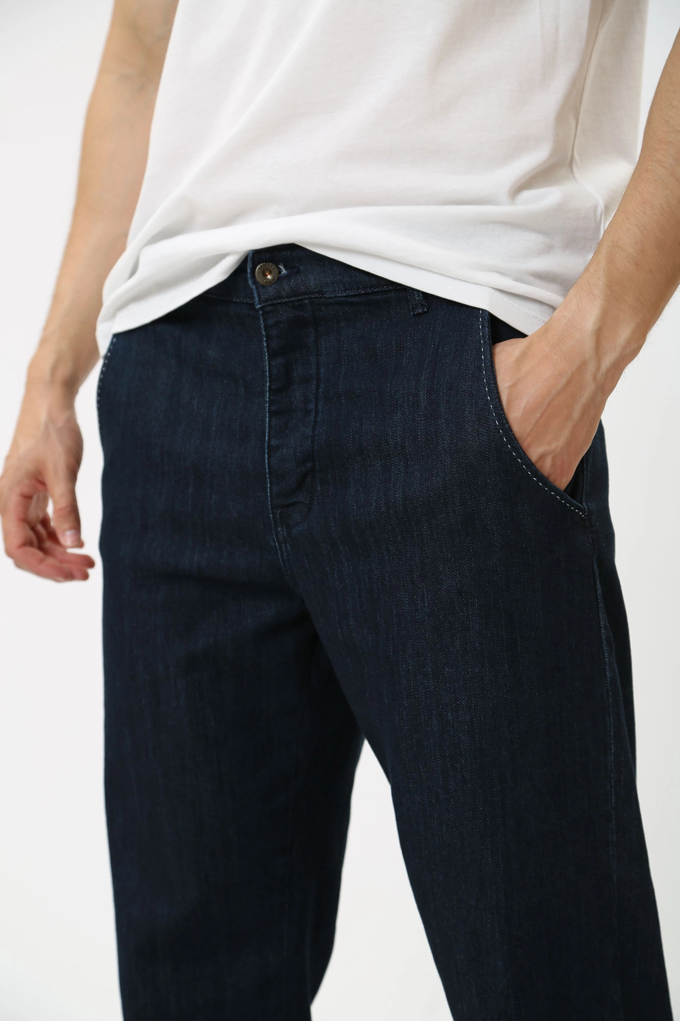 1015138 Джинсы Toledo Loose  Mustang Синий