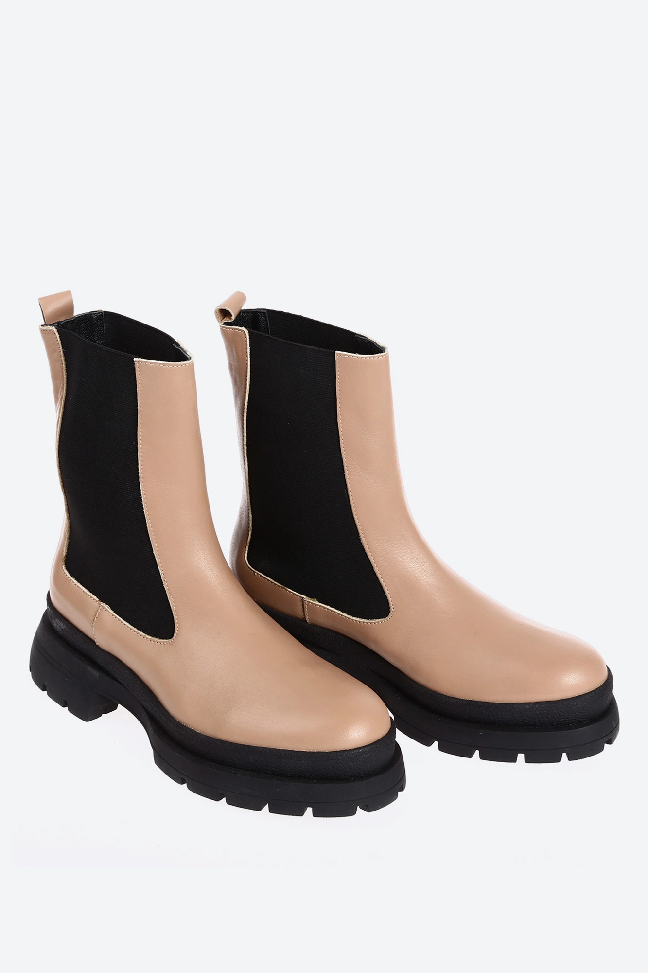 12-4461 Ботинки челси Marc Cony Бежевый