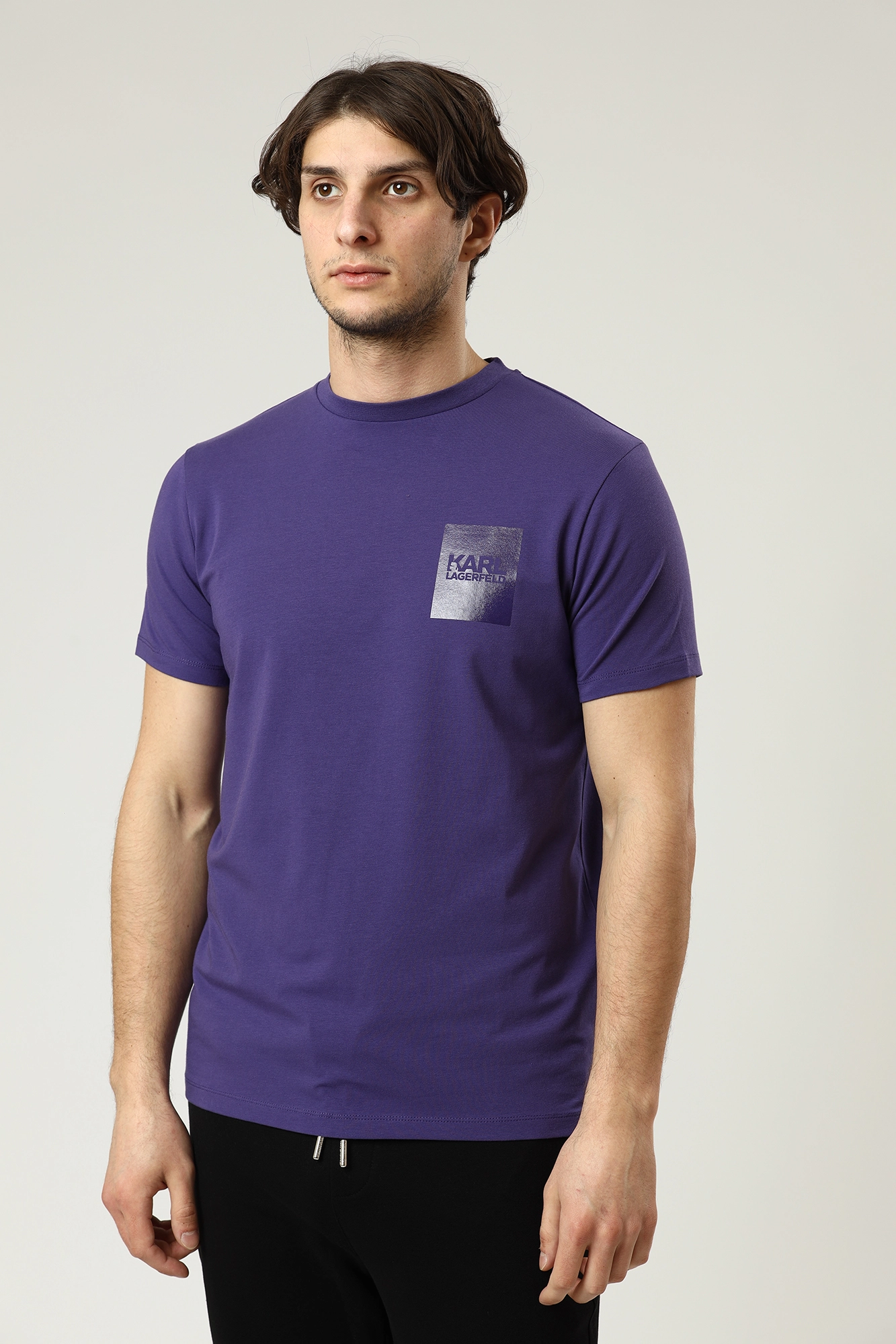 521221_755088 Футболка Karl Lagerfeld Фиолетовый