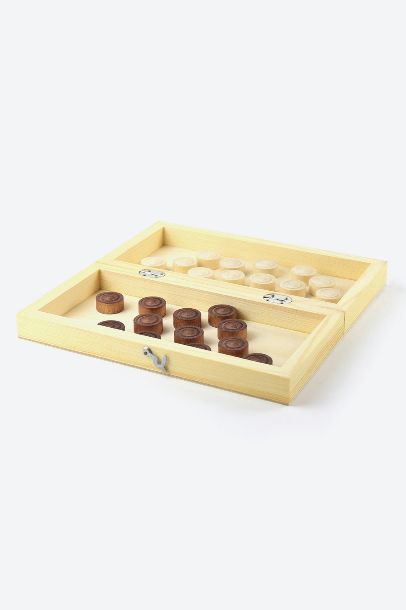  Шашки деревянные с доской, 23*11,5*4 см, D-2 no brand 