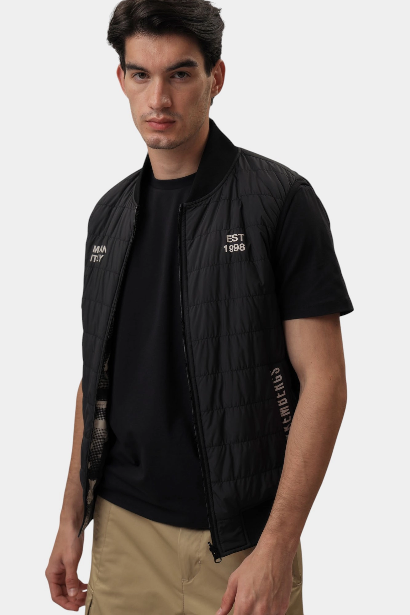 BMG0765 Жилет Bikkembergs Черный