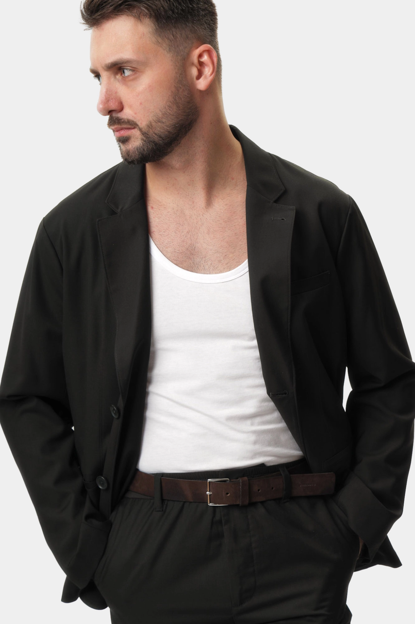 XM000211_AF12041 Пиджак Armani Exchange Черный