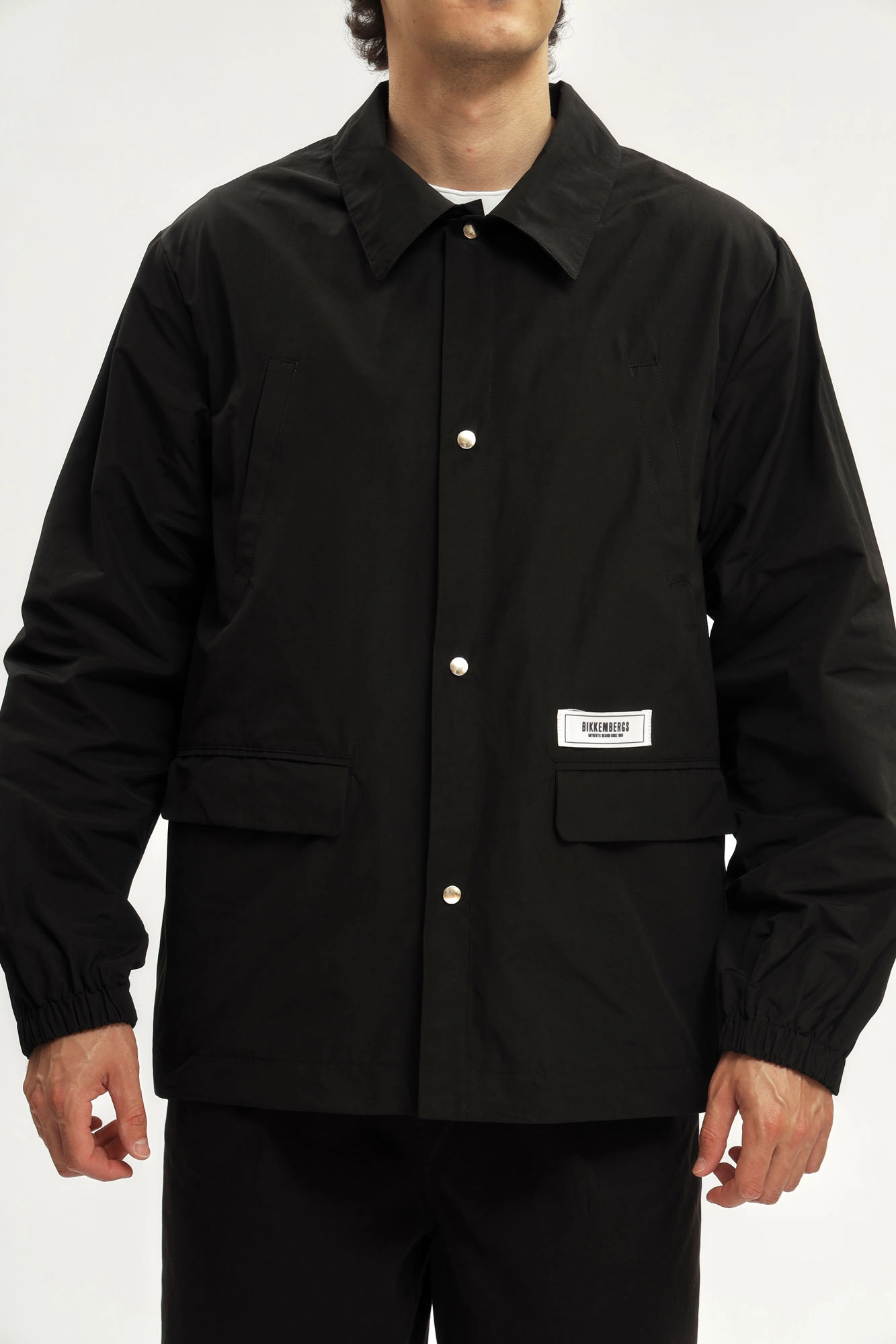 BMS0873 Куртка Bikkembergs Черный