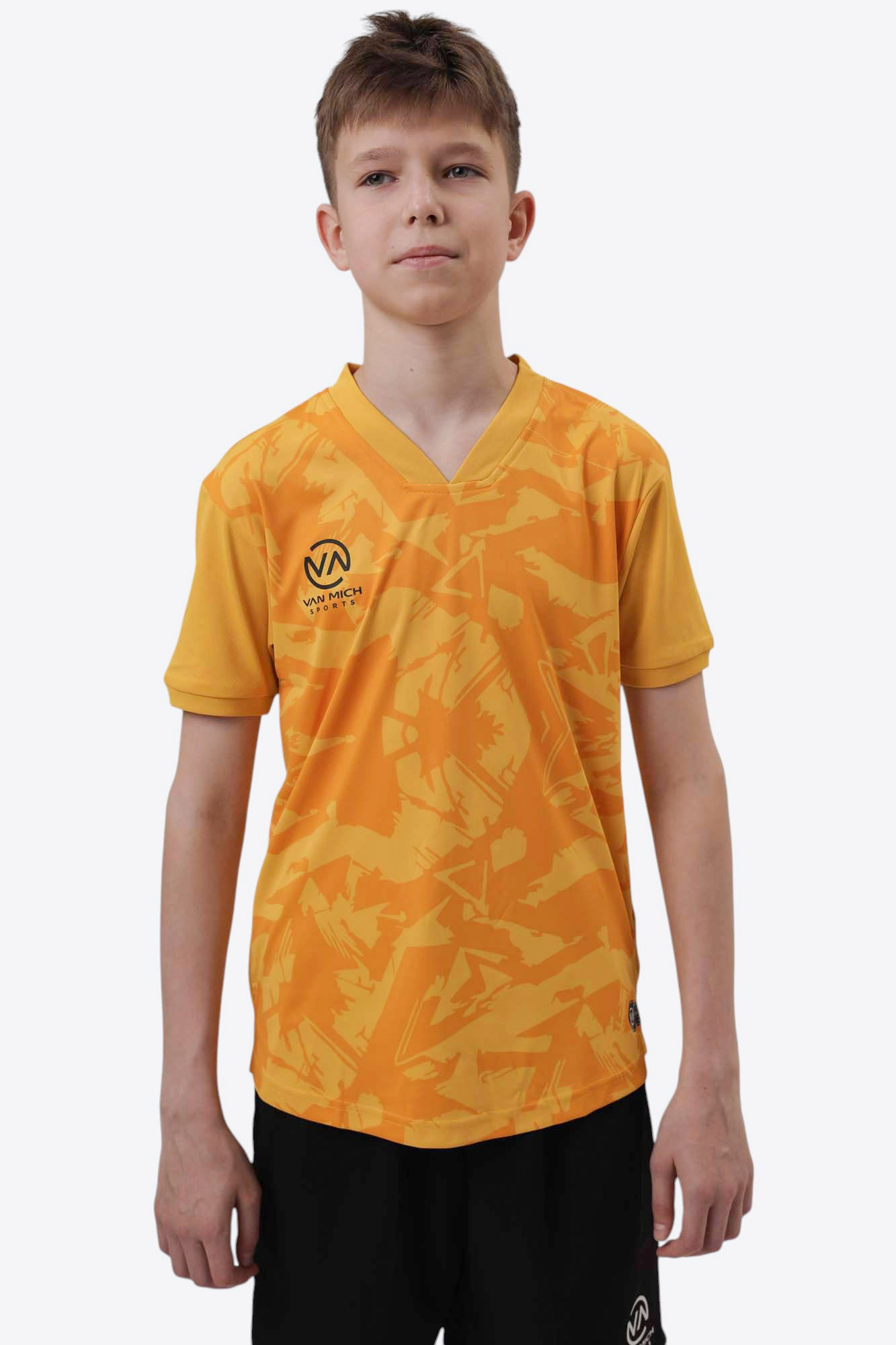 INDJ4299 Футболка игровая Van Mich Sports Желтый
