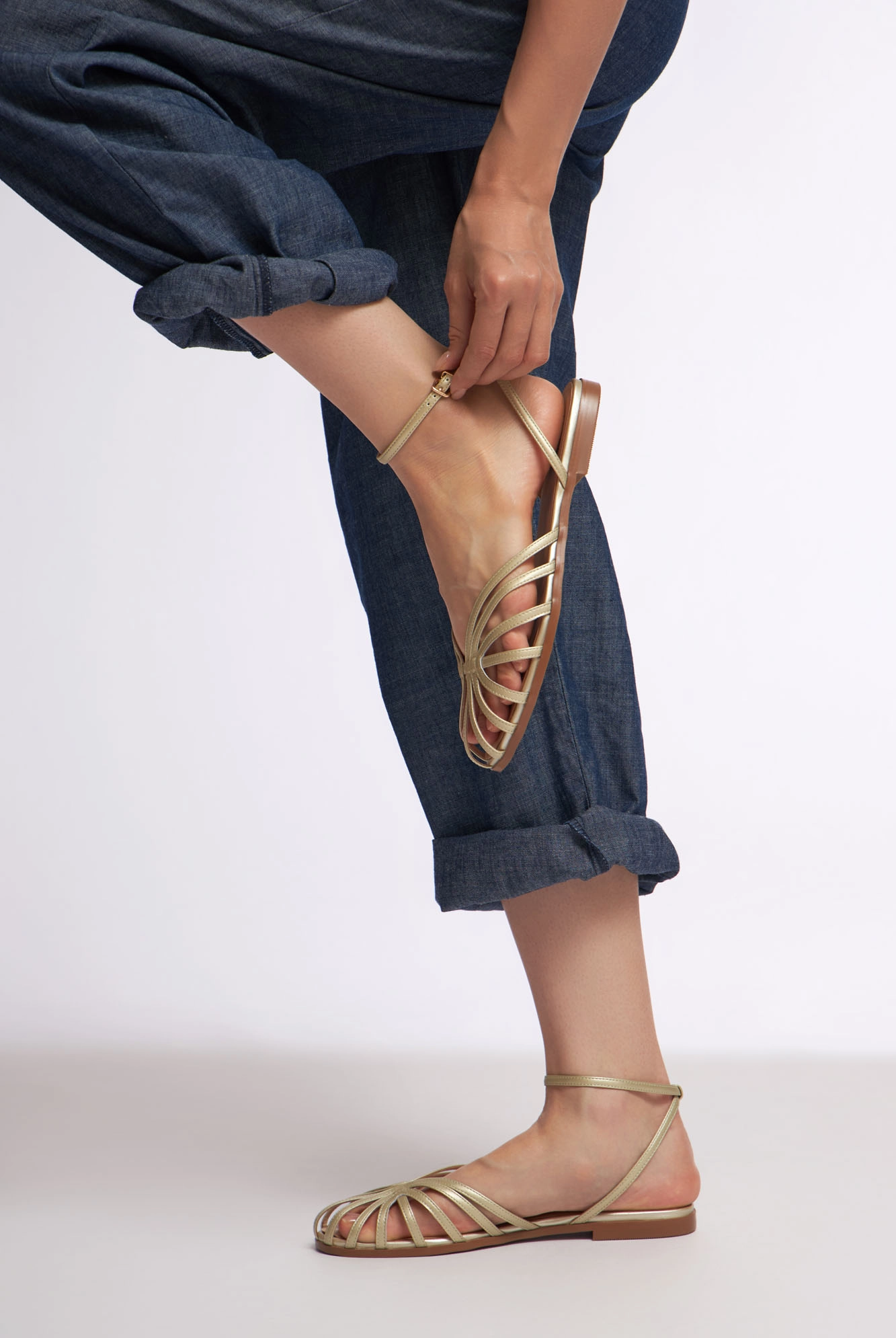 МС01SK-GL Босоножки Marc Cony Золотой