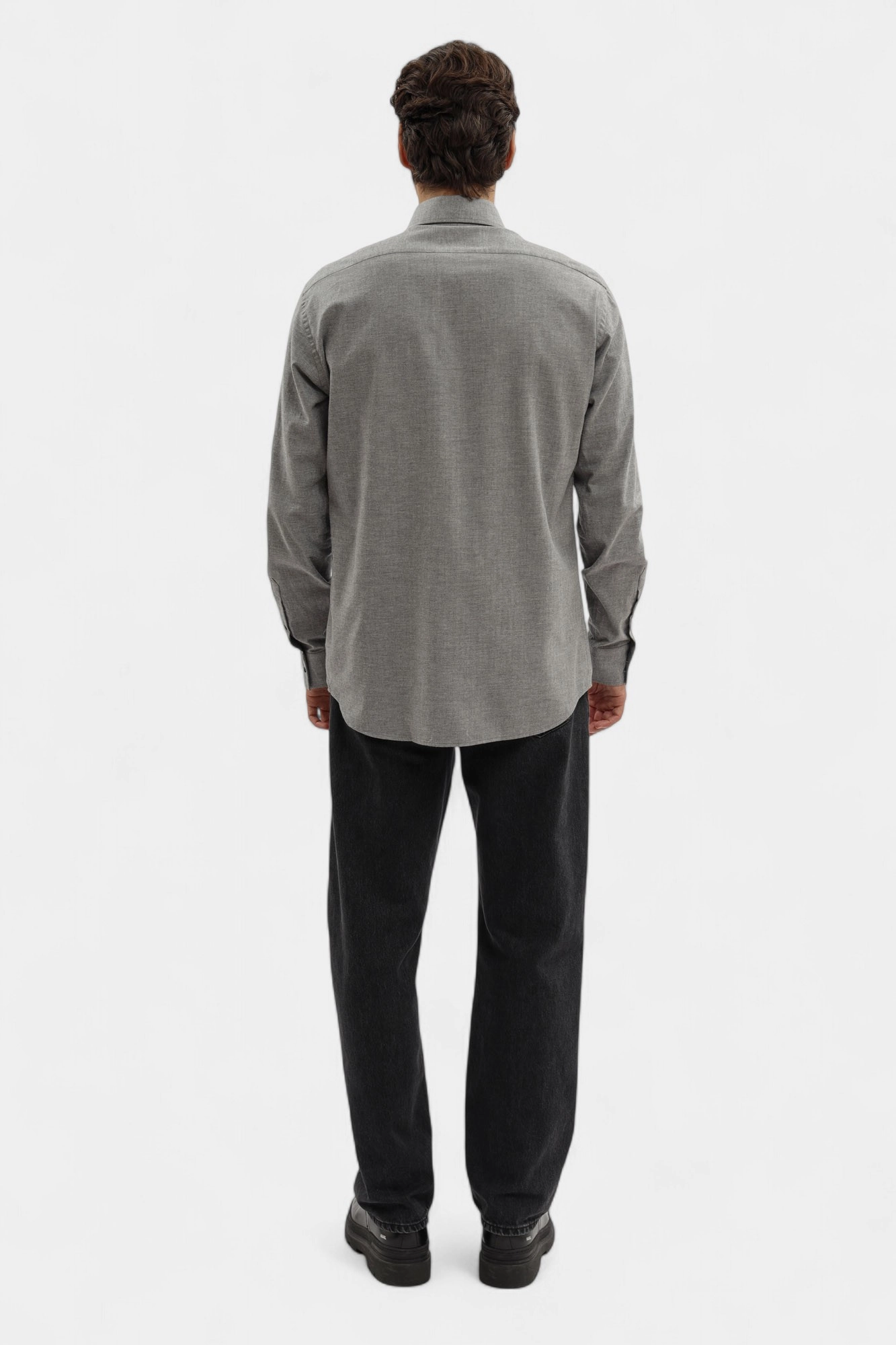 554626_605000 Рубашка с длинным рукавом Karl Lagerfeld Серый