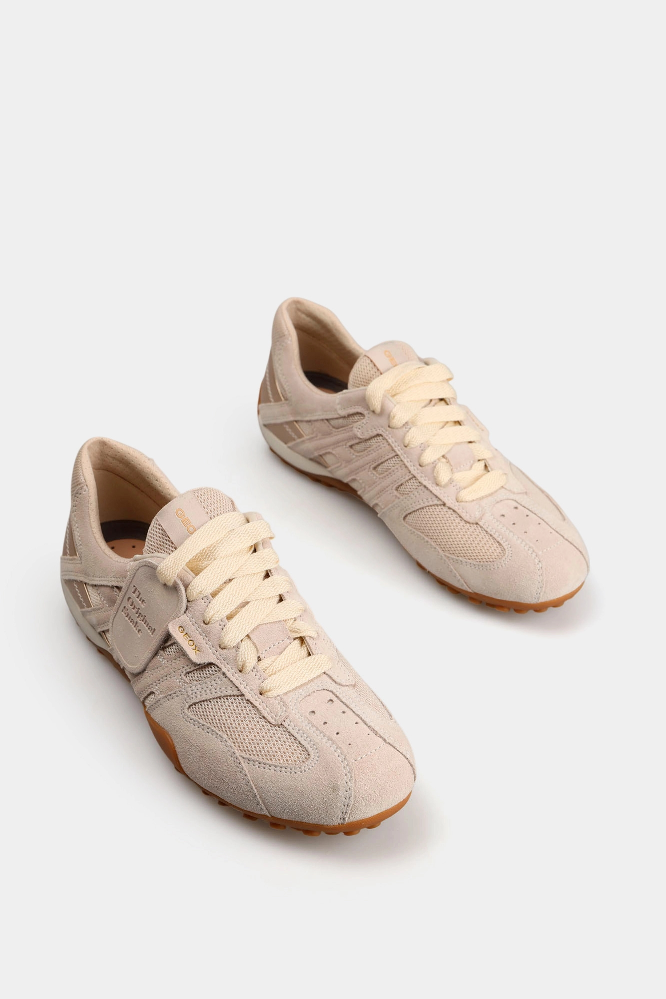 D65B0A01422 Кроссовки Geox Бежевый