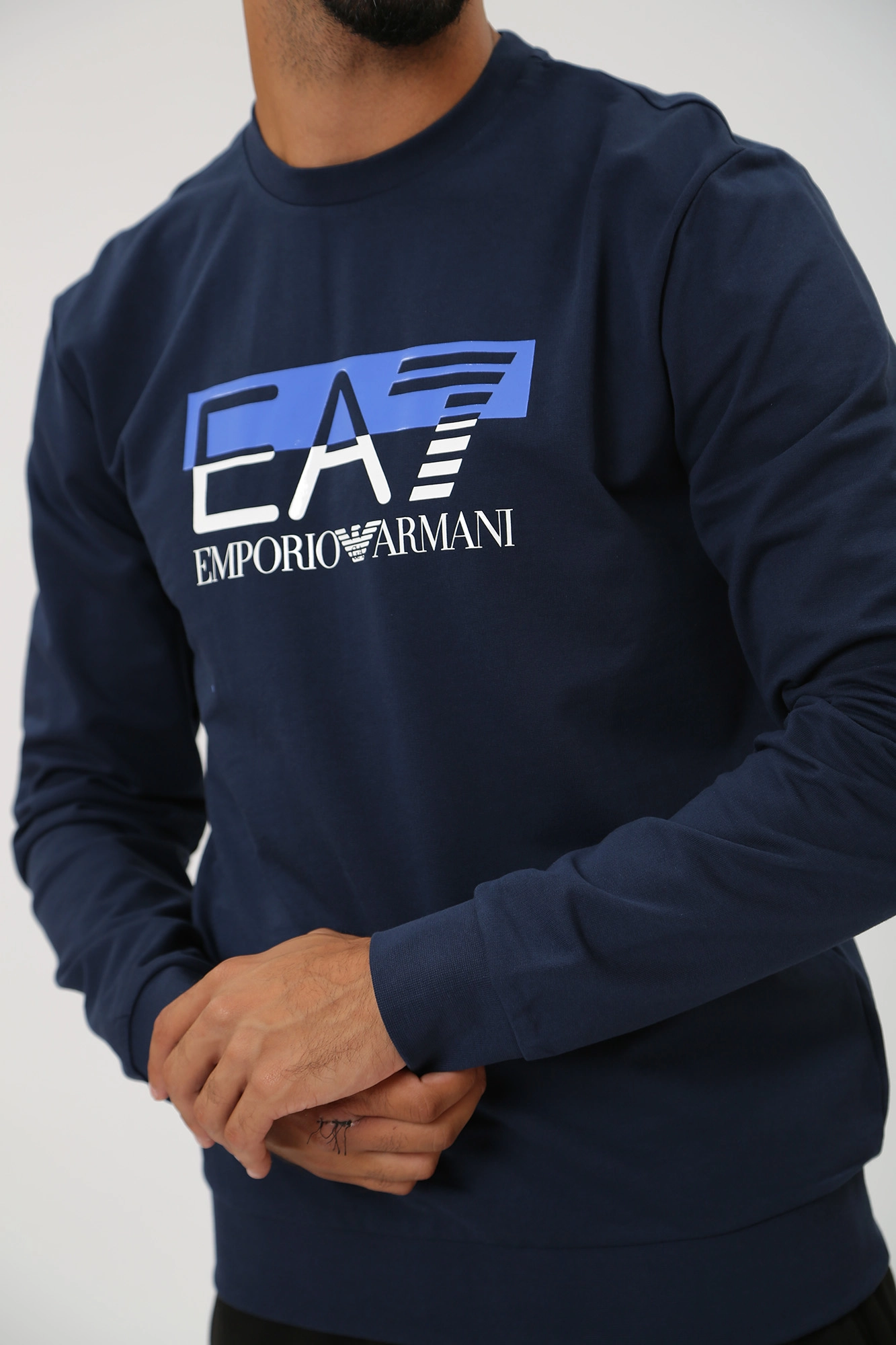 6RPM60_PJ05Z Свитшот EA7 Синий