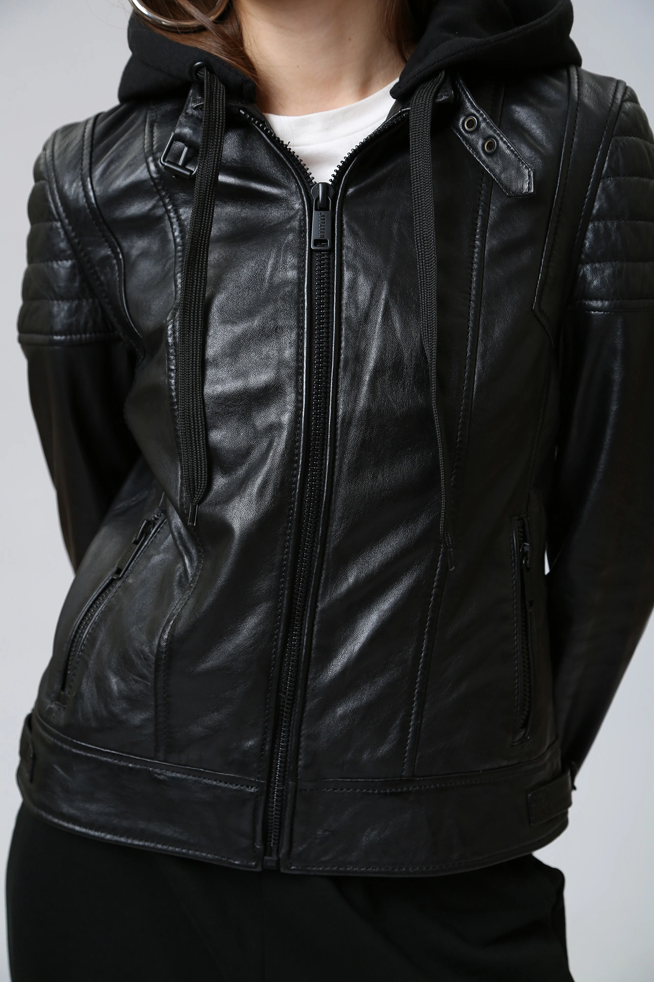 MU-W23-51 куртка кожаная mustang 