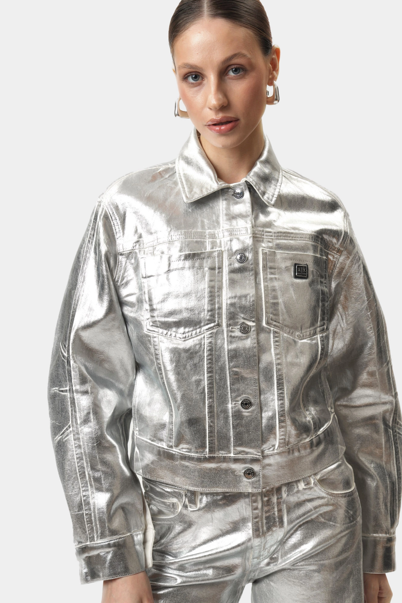 XW000098_AF10836 куртка кожаная armani exchange 