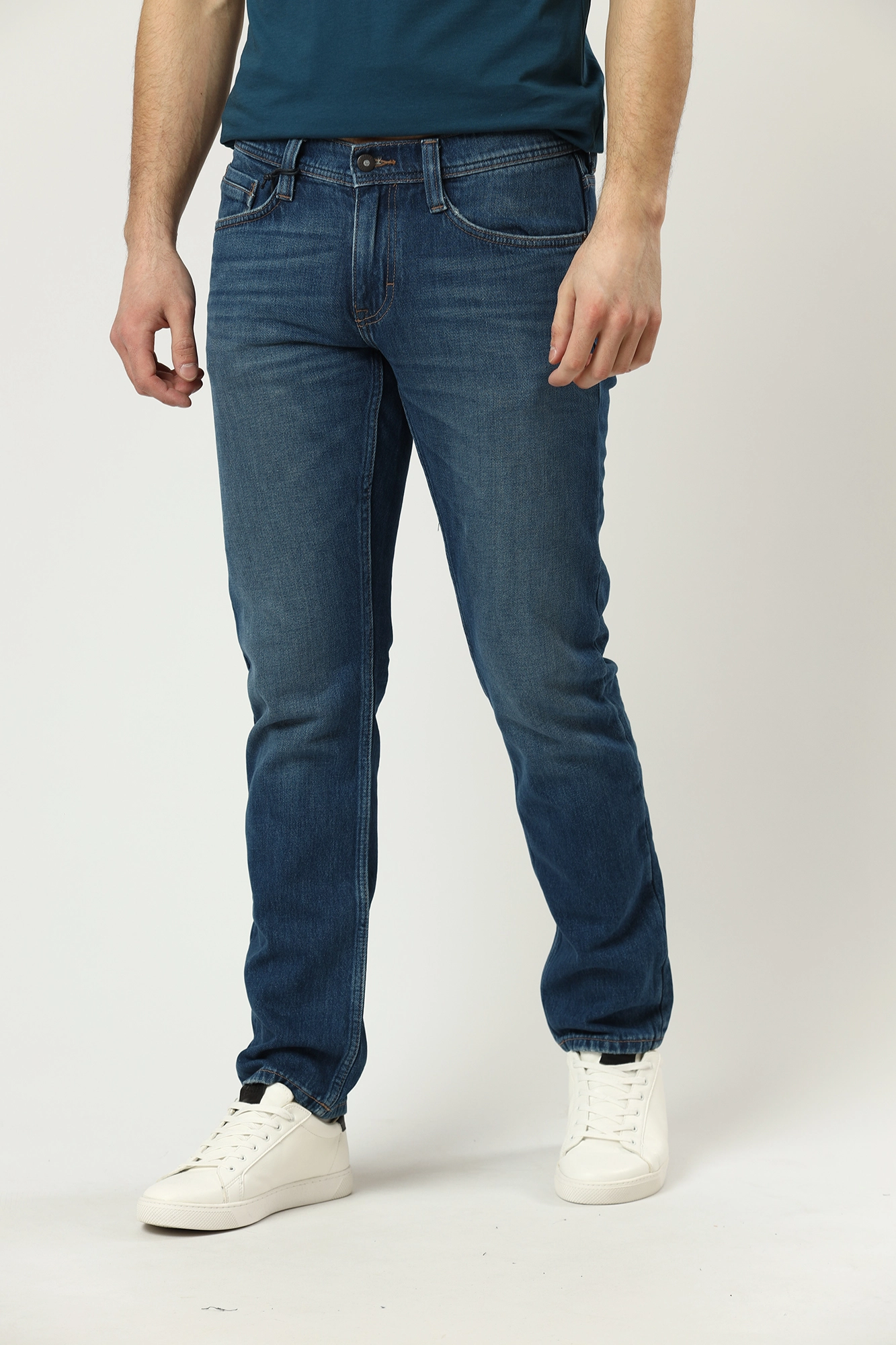 1012358-5000 Джинсы Oregon Tapered Mustang Синий